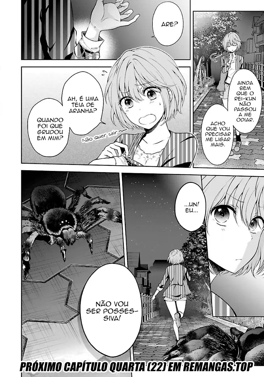 Monstro sem Nome - Aranha e Garota e Assassinato em Viagem Capítulo 2.3 Página 20