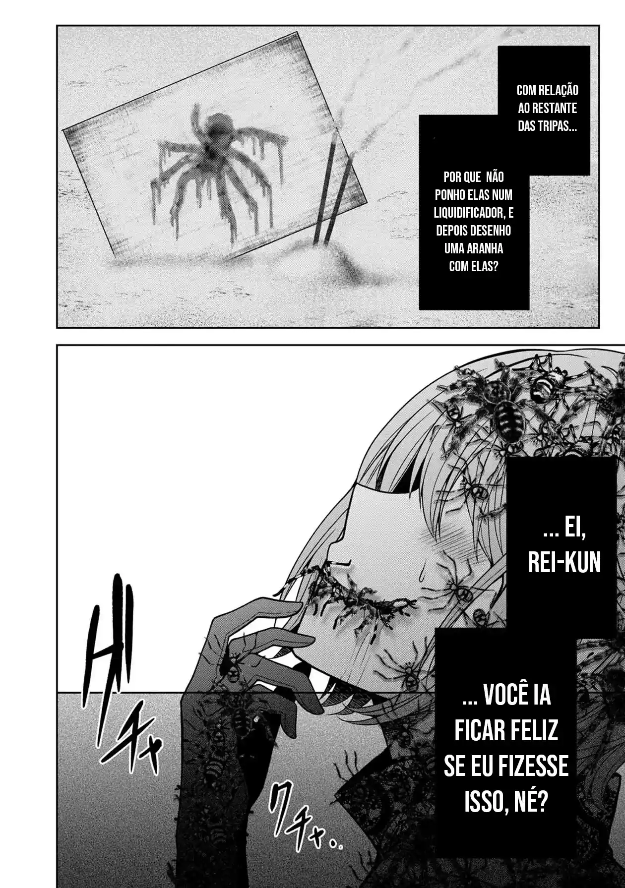 Monstro sem Nome - Aranha e Garota e Assassinato em Viagem Capítulo 14 Página 21