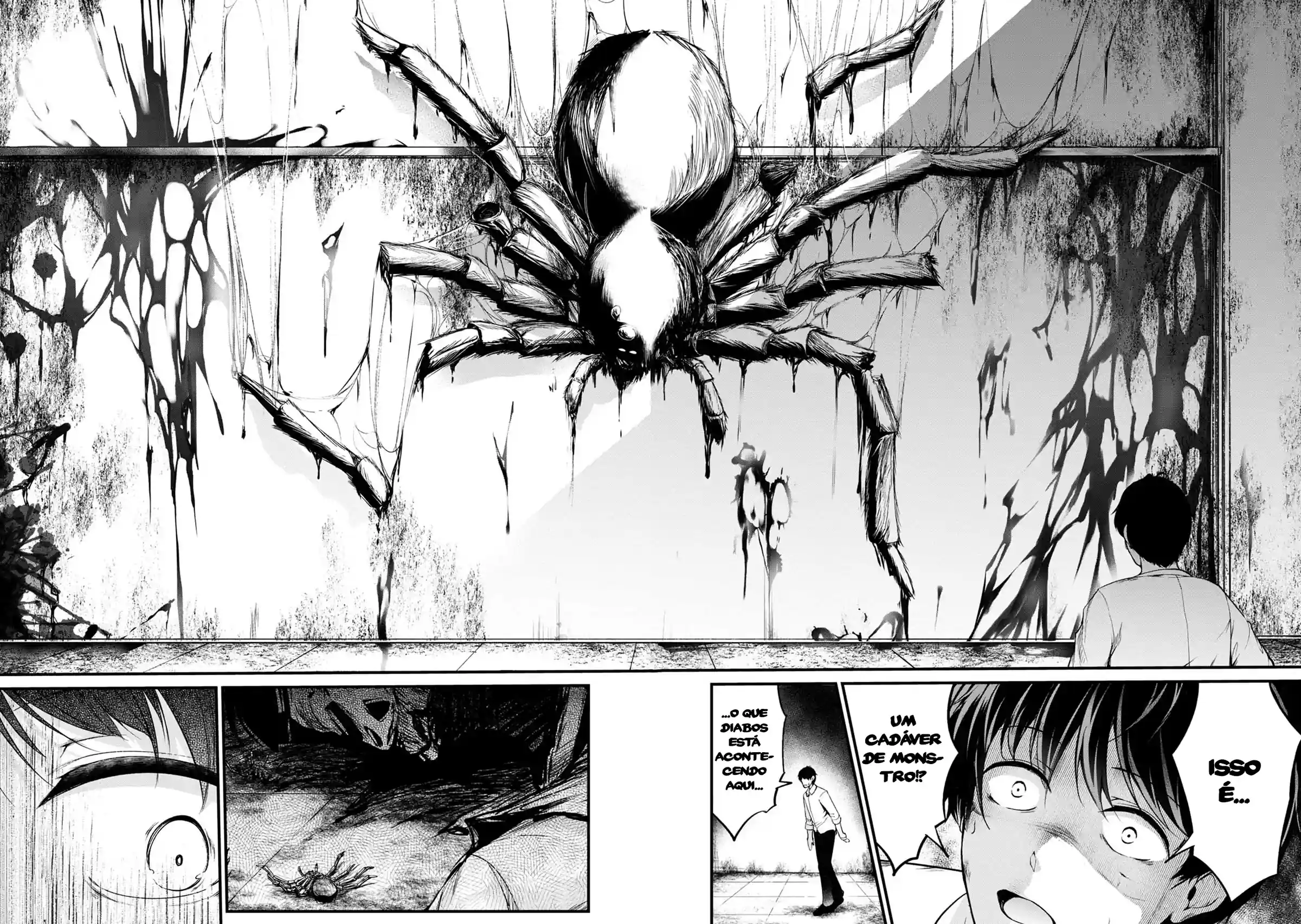 Monstro sem Nome - Aranha e Garota e Assassinato em Viagem Capítulo 34 Página 11