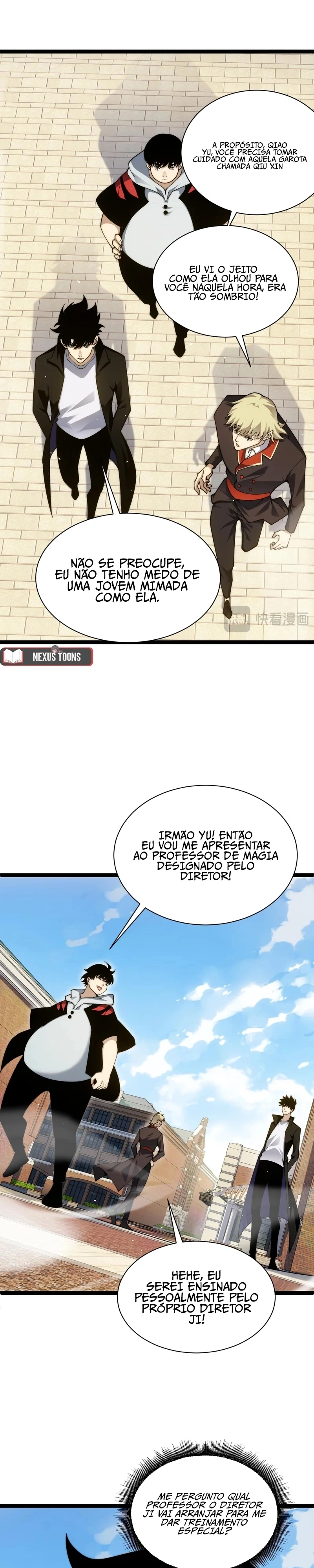 Necromante com Força Máxima Capítulo 105 Página 3