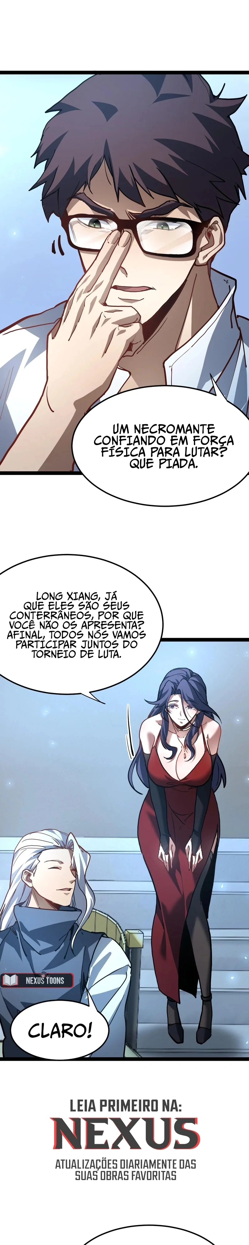 Necromante com Força Máxima Capítulo 115 Página 8