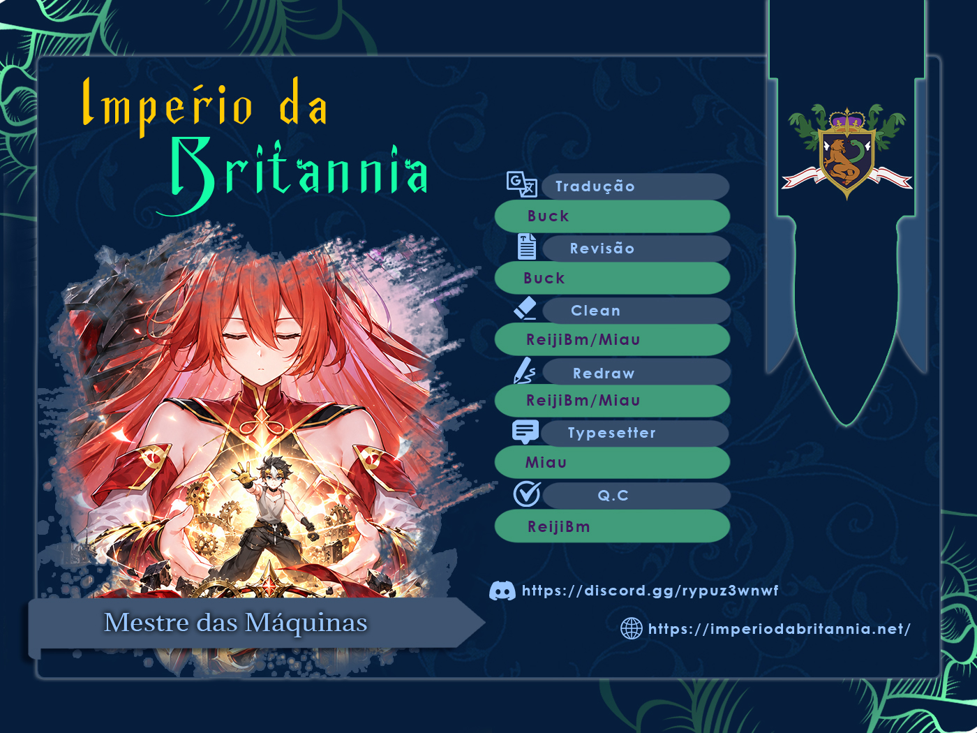 Mestre das Maquinas Capítulo 1 Página 1