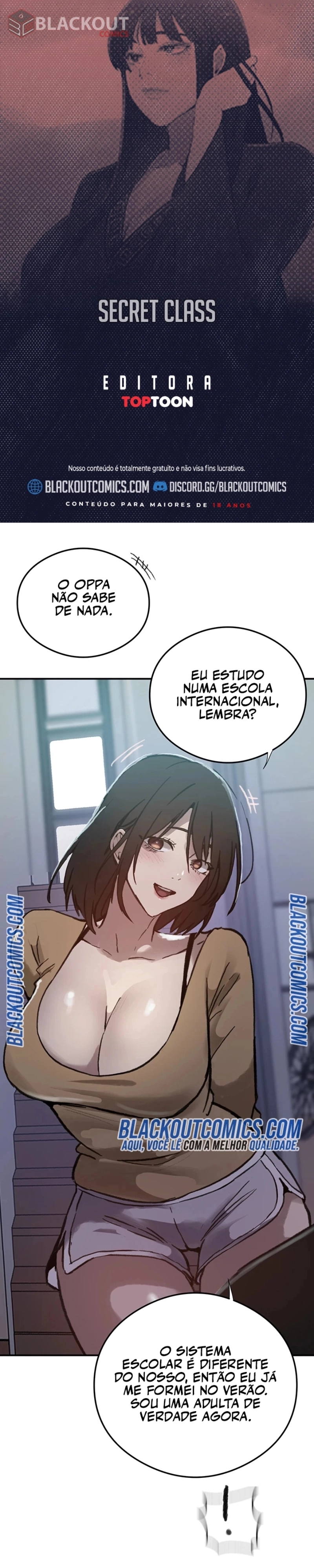 Aula secreta Capítulo 319 Página 1