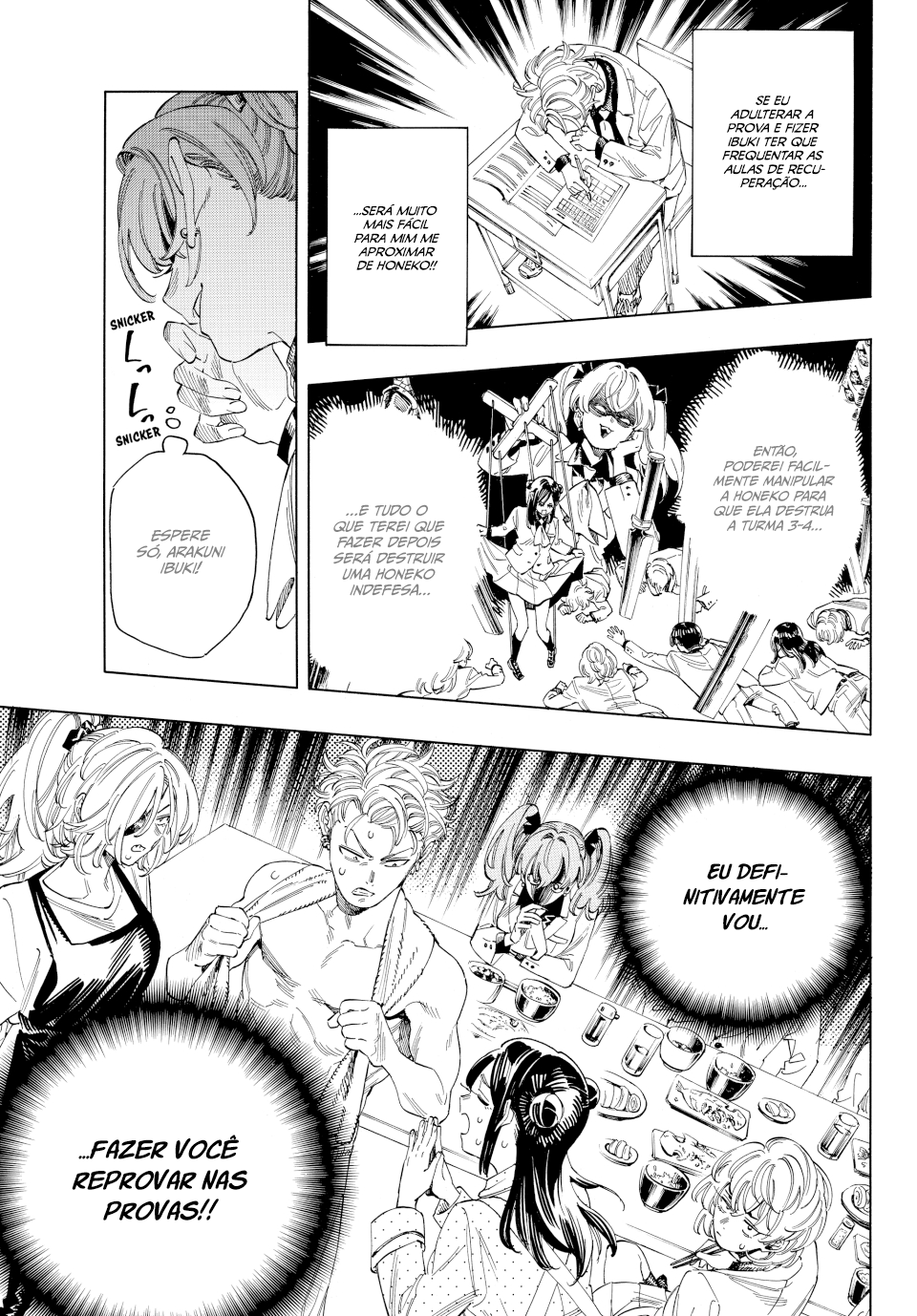 Akabane Honeko no Bodyguard Capítulo 26 Página 9