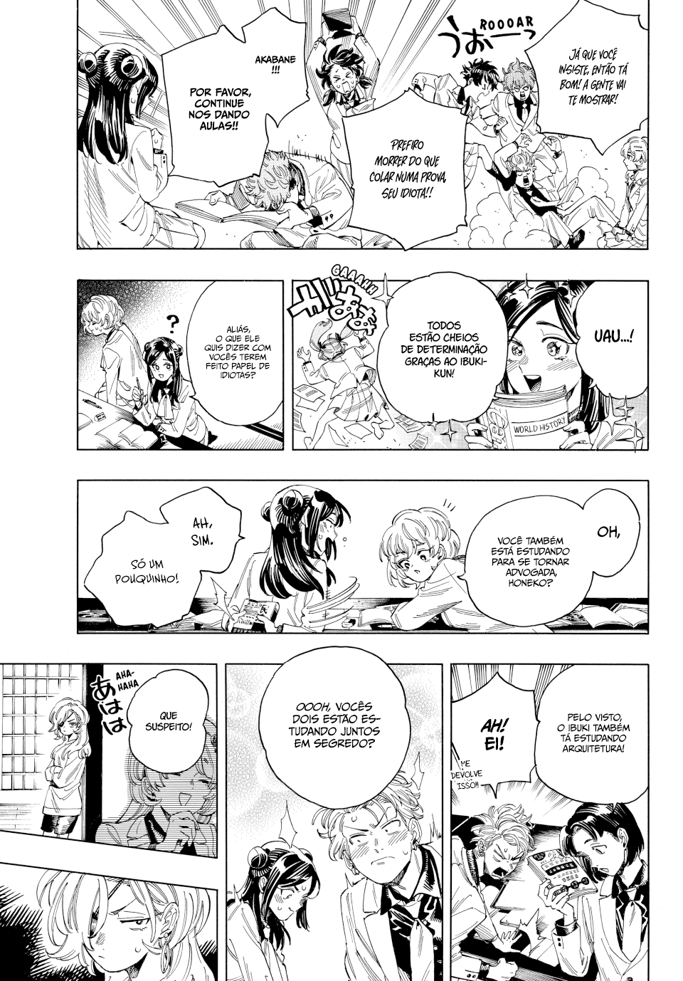 Akabane Honeko no Bodyguard Capítulo 26 Página 13