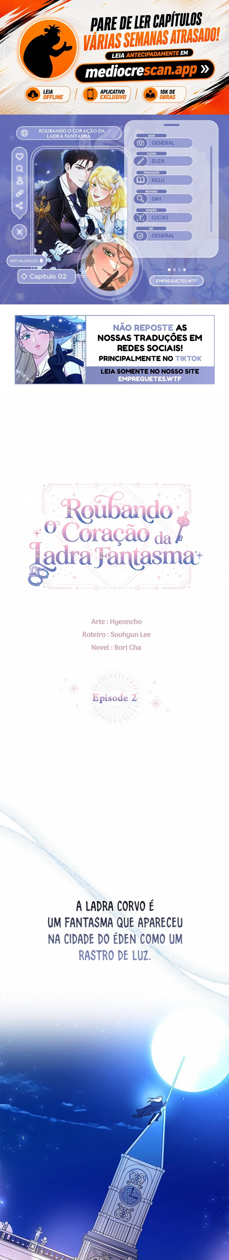 Eu Sou uma Ladra Fantasma, Mas Acabei em Um Casamento com Um Detetive Capítulo 2 Página 1