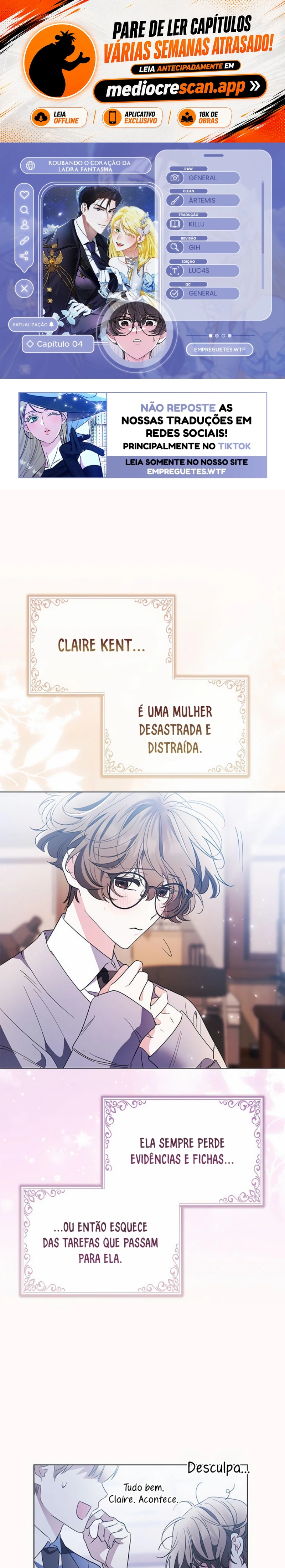 Eu Sou uma Ladra Fantasma, Mas Acabei em Um Casamento com Um Detetive Capítulo 4 Página 1