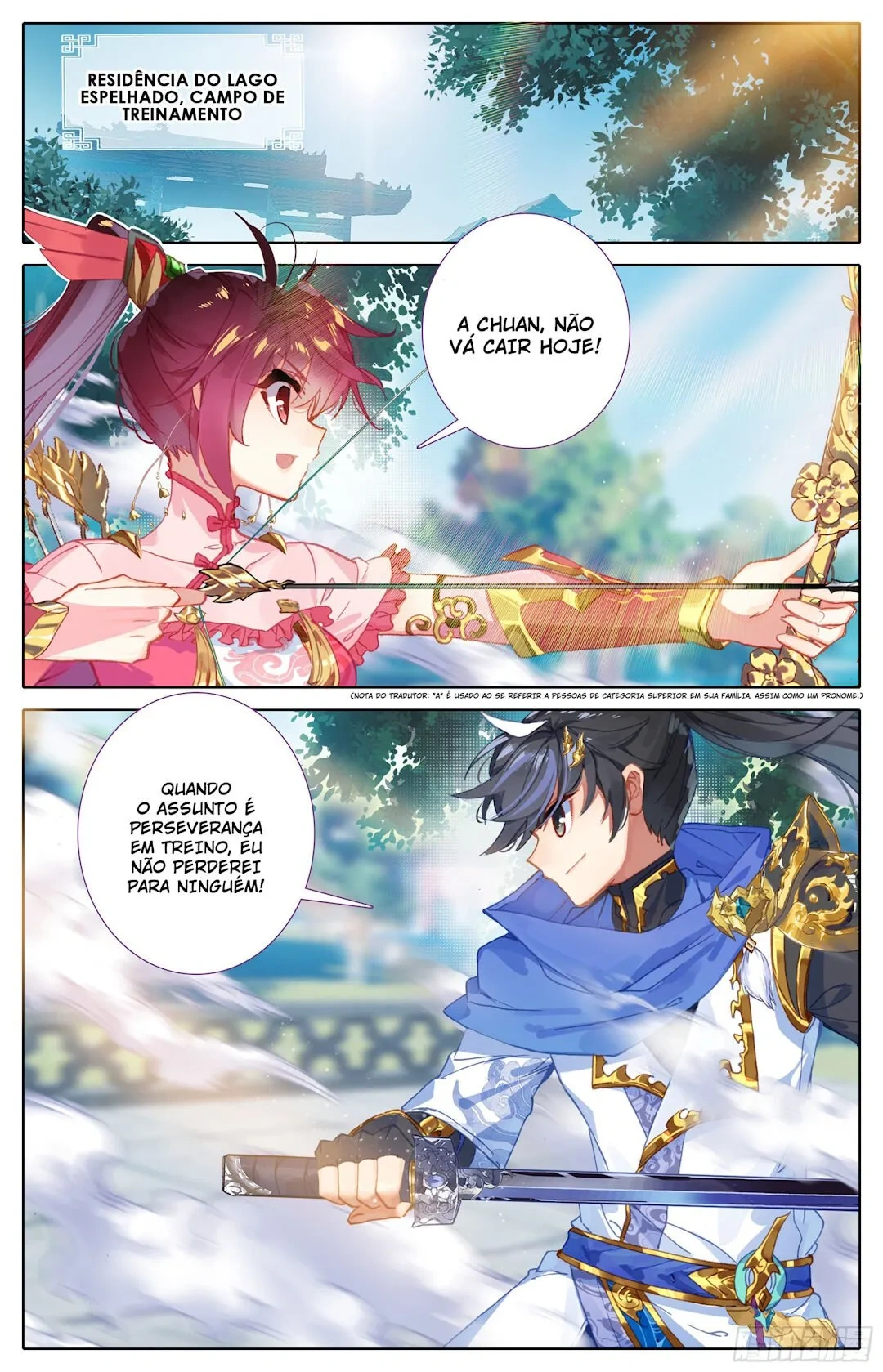 O Legado de Azure Capítulo 3 Página 3