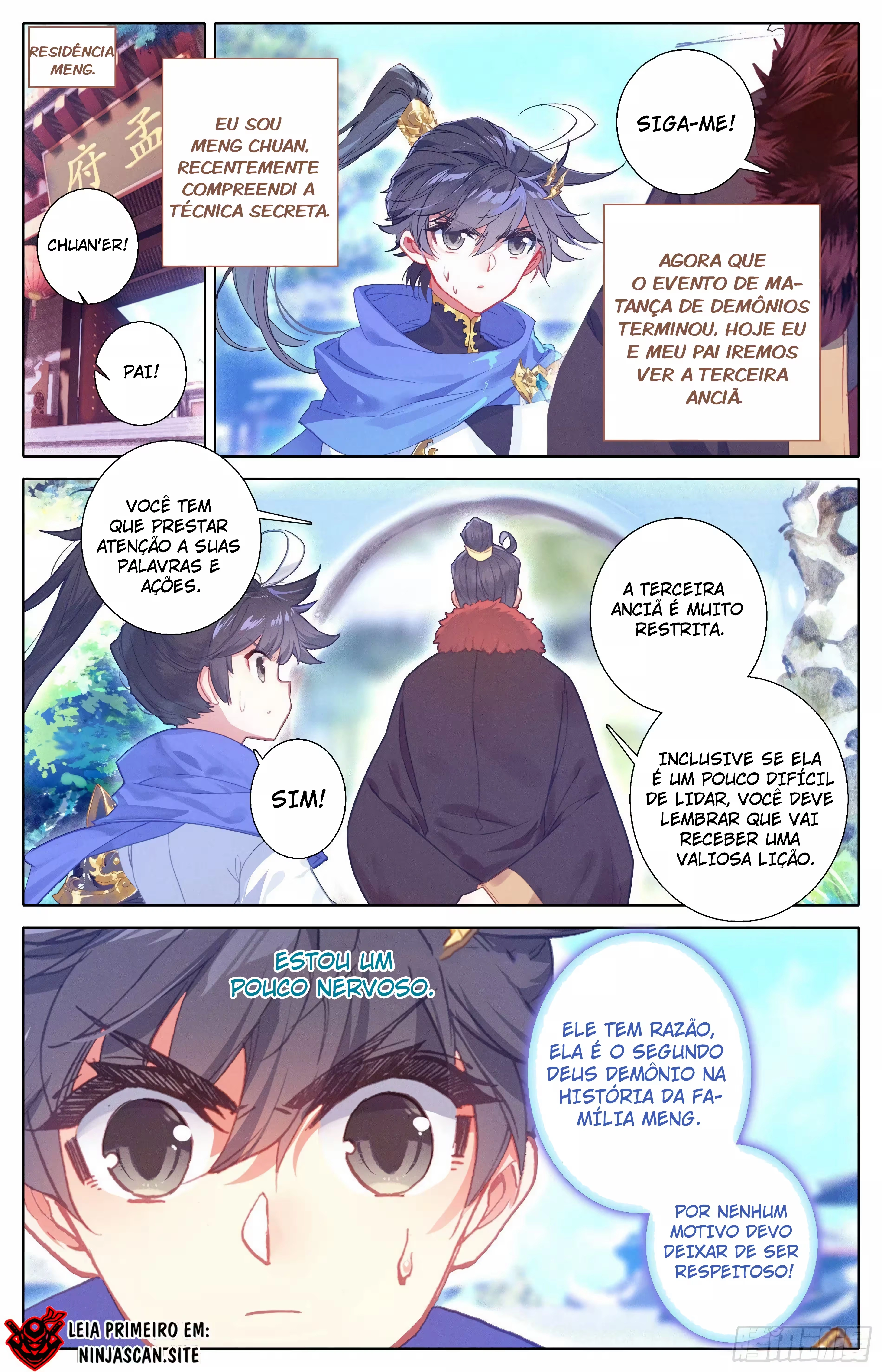 O Legado de Azure Capítulo 18 Página 8