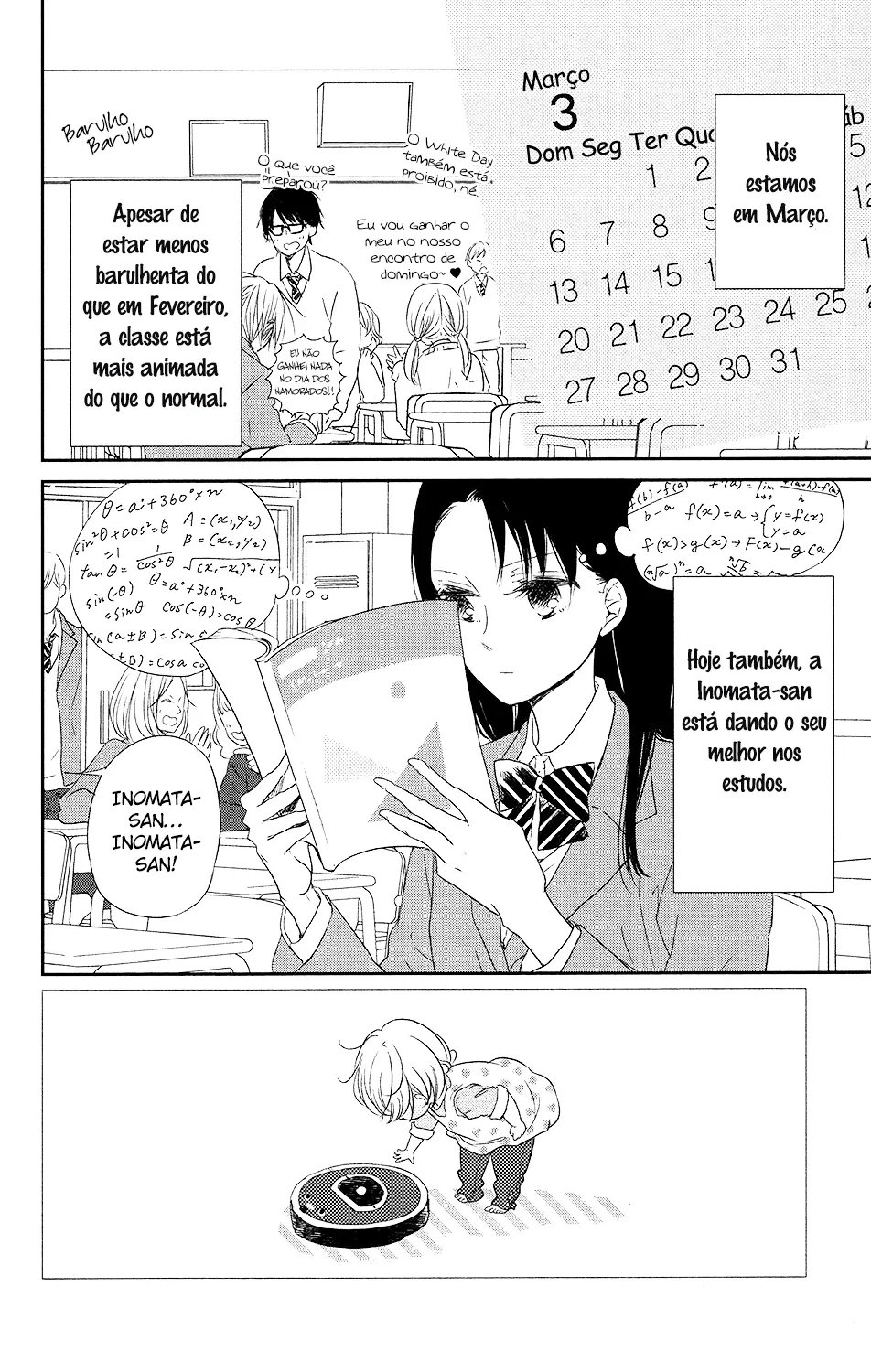 Babás do Colégio Morinomiya Capítulo 73 Página 3