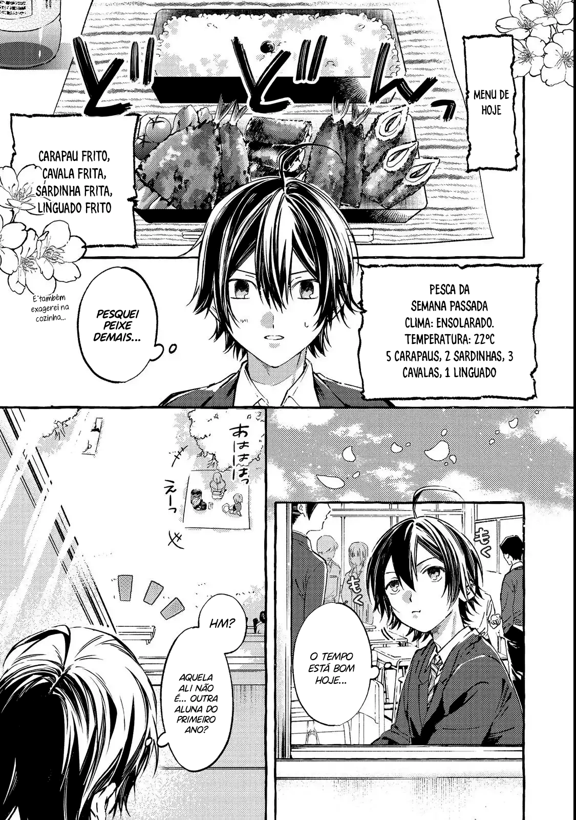 Watanabe-san, A Musa Da Escola, Por Algum Motivo Pergunta Meus Planos Toda Semana Capítulo 1 Página 5