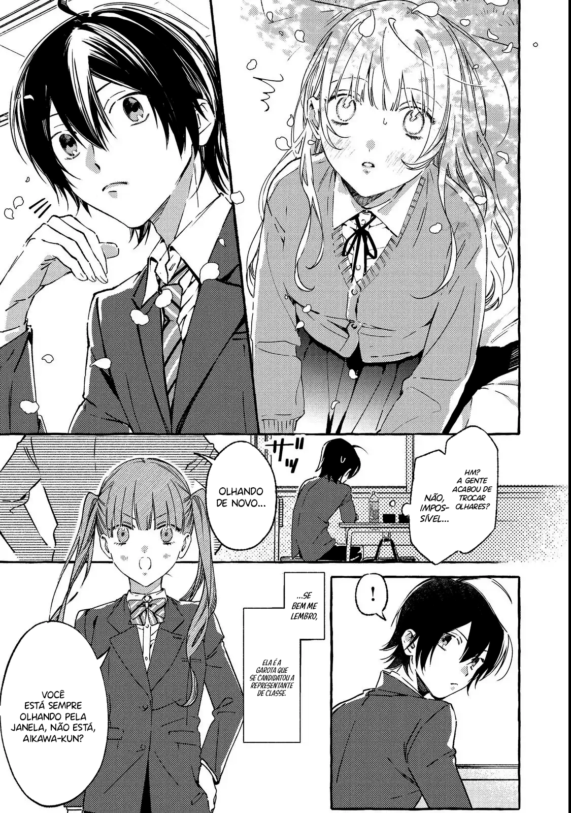 Watanabe-san, A Musa Da Escola, Por Algum Motivo Pergunta Meus Planos Toda Semana Capítulo 1 Página 7