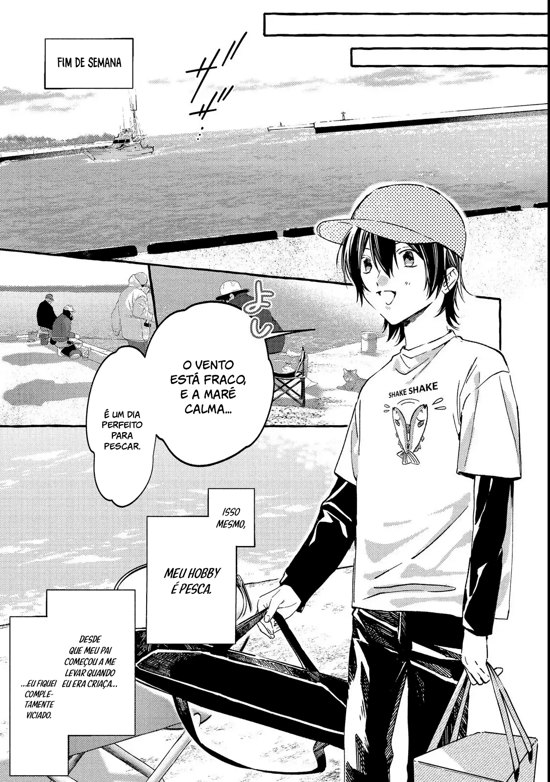 Watanabe-san, A Musa Da Escola, Por Algum Motivo Pergunta Meus Planos Toda Semana Capítulo 1 Página 9