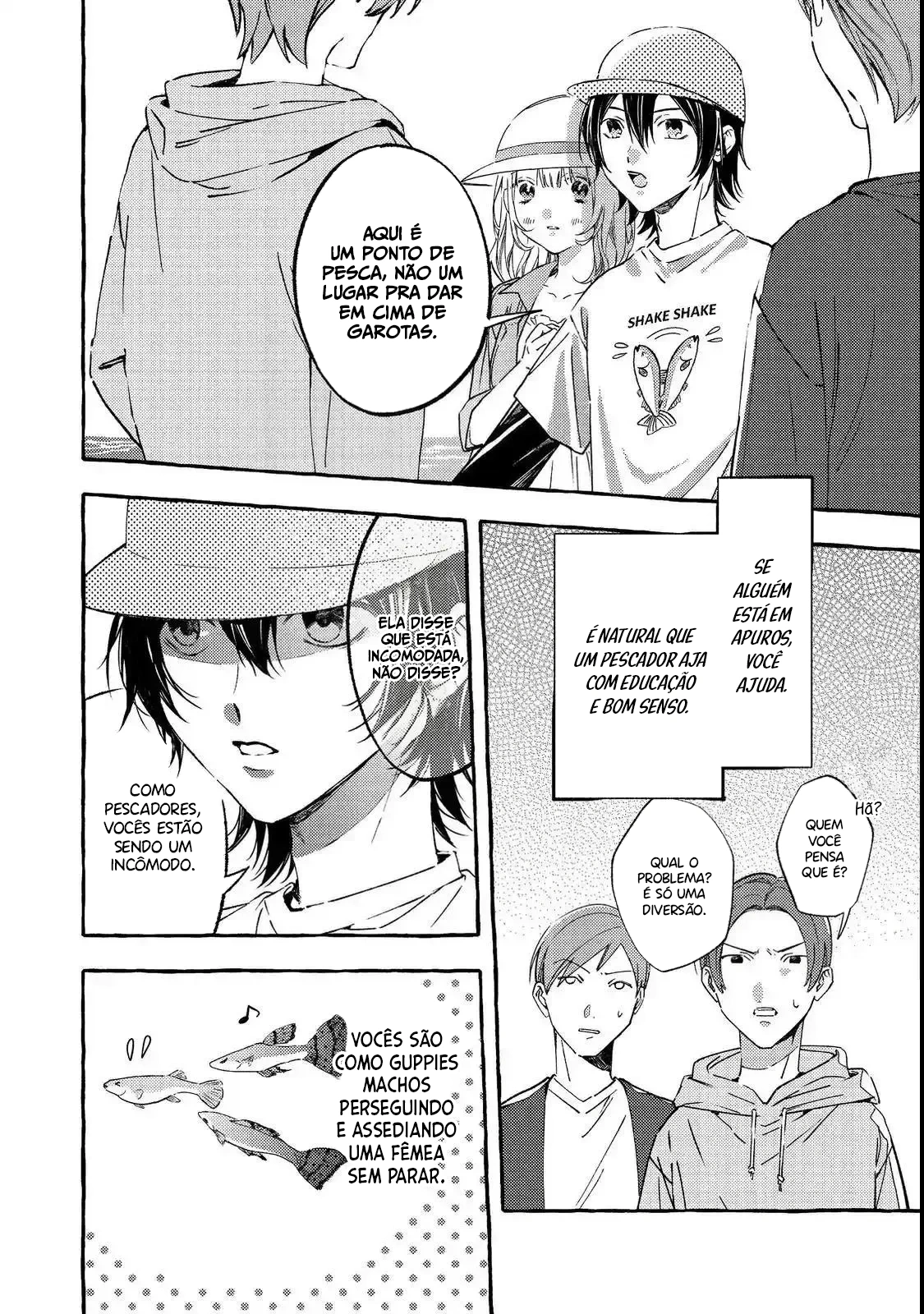 Watanabe-san, A Musa Da Escola, Por Algum Motivo Pergunta Meus Planos Toda Semana Capítulo 1 Página 12