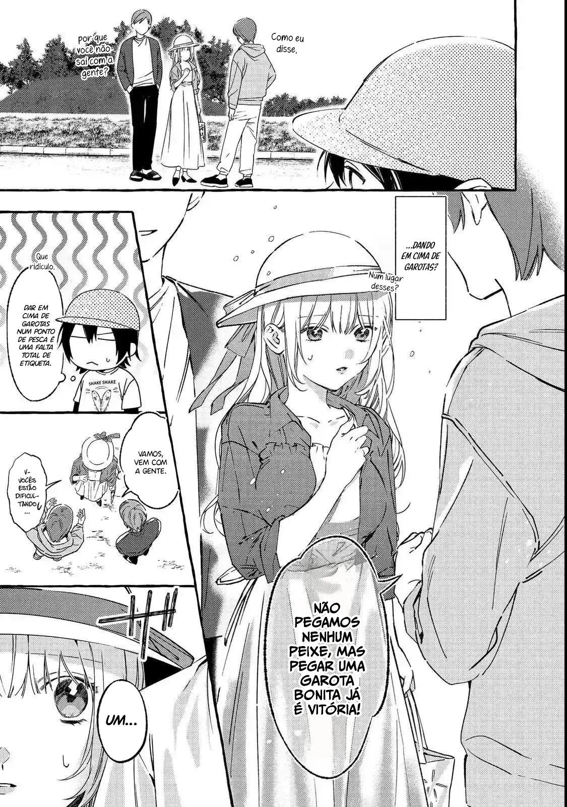 Watanabe-san, A Musa Da Escola, Por Algum Motivo Pergunta Meus Planos Toda Semana Capítulo 1 Página 11