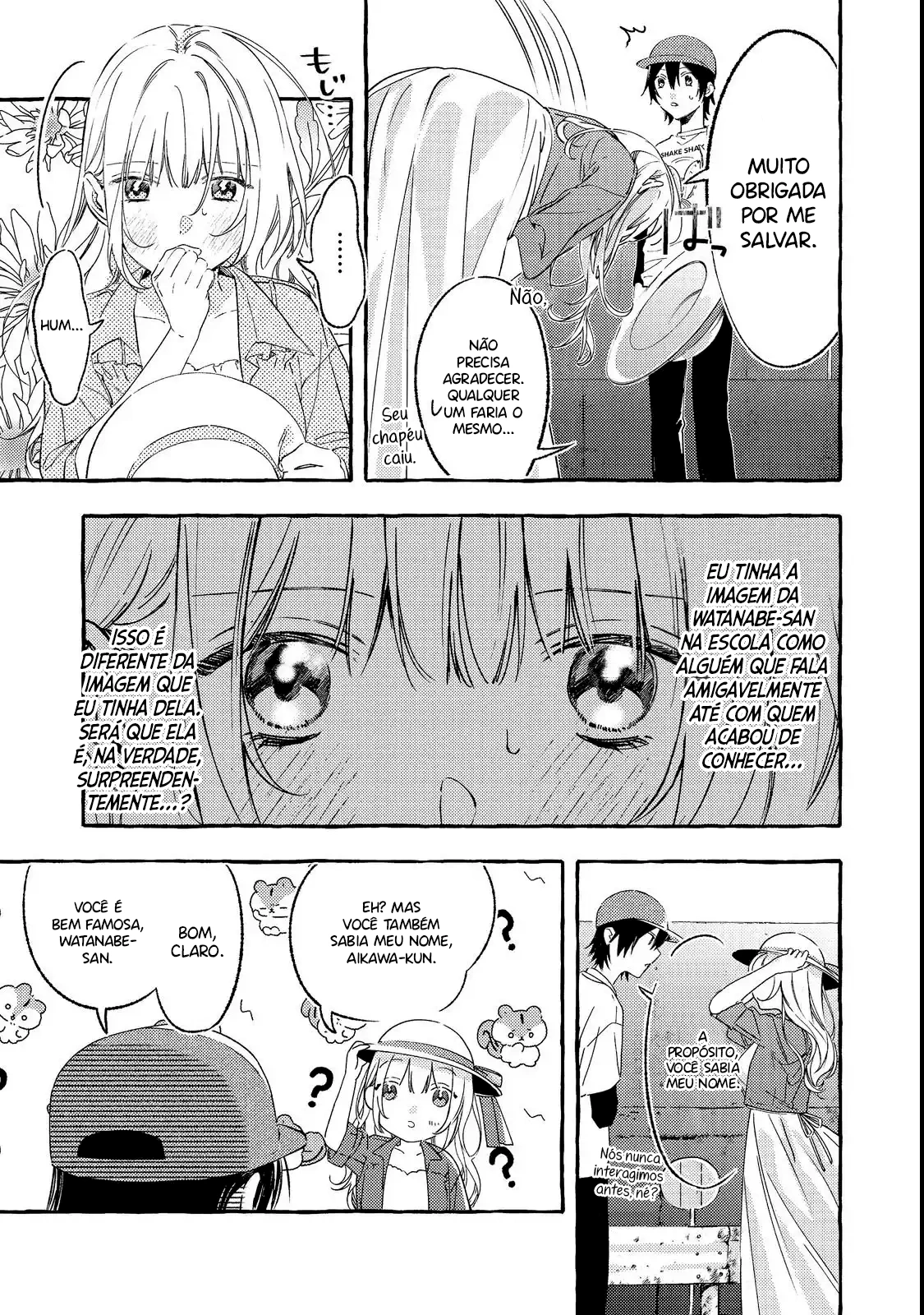 Watanabe-san, A Musa Da Escola, Por Algum Motivo Pergunta Meus Planos Toda Semana Capítulo 1 Página 15