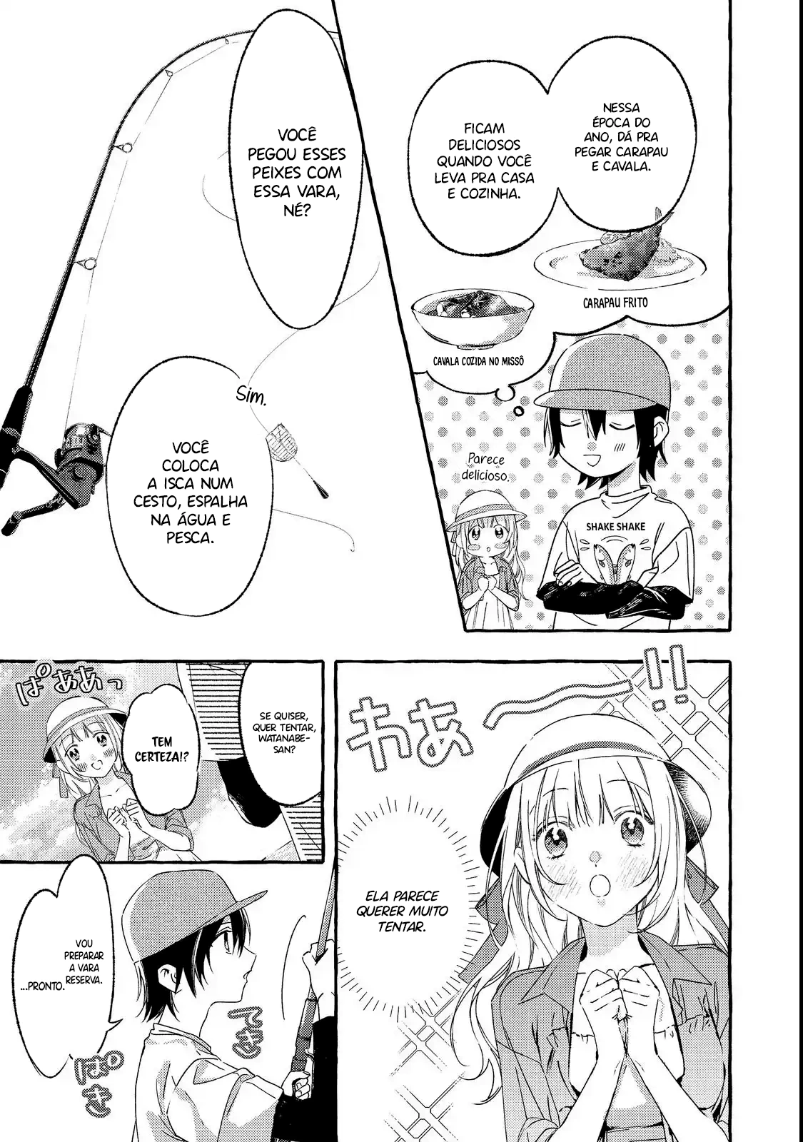 Watanabe-san, A Musa Da Escola, Por Algum Motivo Pergunta Meus Planos Toda Semana Capítulo 1 Página 17