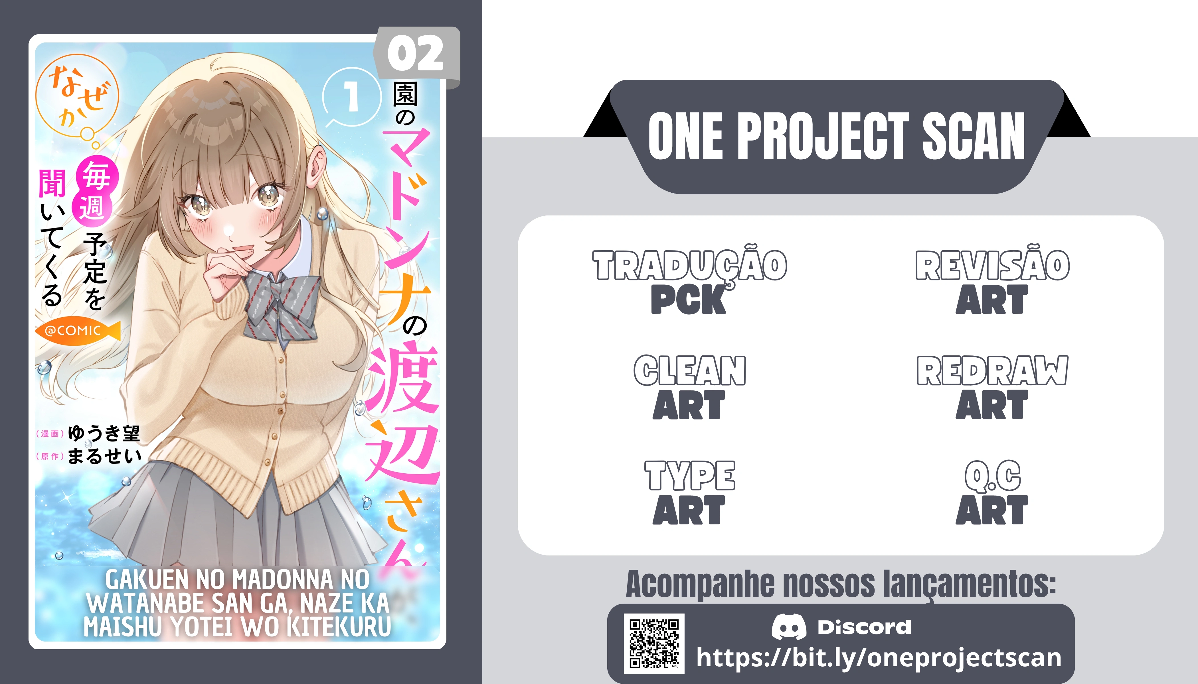 Watanabe-san, A Musa Da Escola, Por Algum Motivo Pergunta Meus Planos Toda Semana Capítulo 2 Página 1