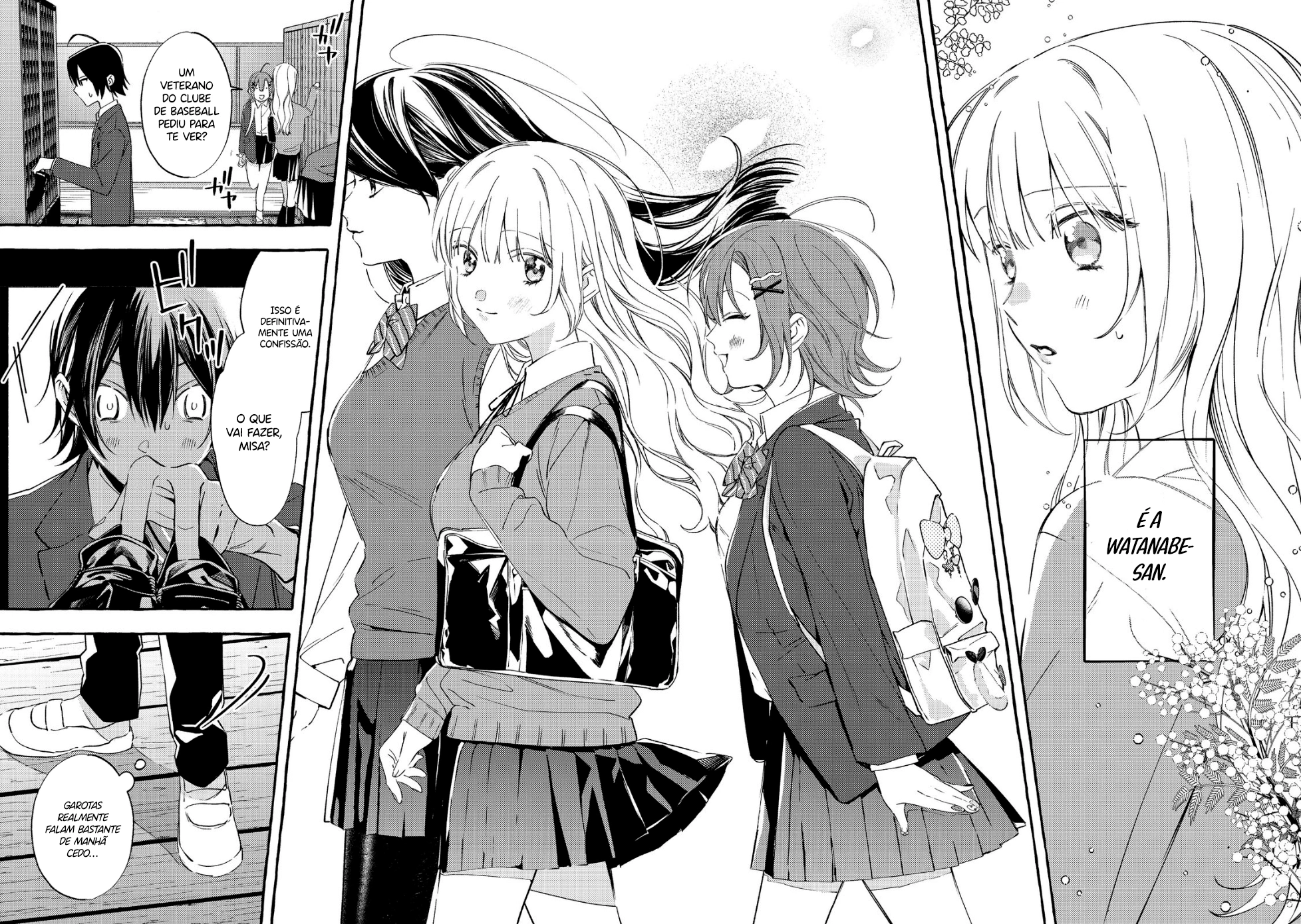 Watanabe-san, A Musa Da Escola, Por Algum Motivo Pergunta Meus Planos Toda Semana Capítulo 2 Página 3