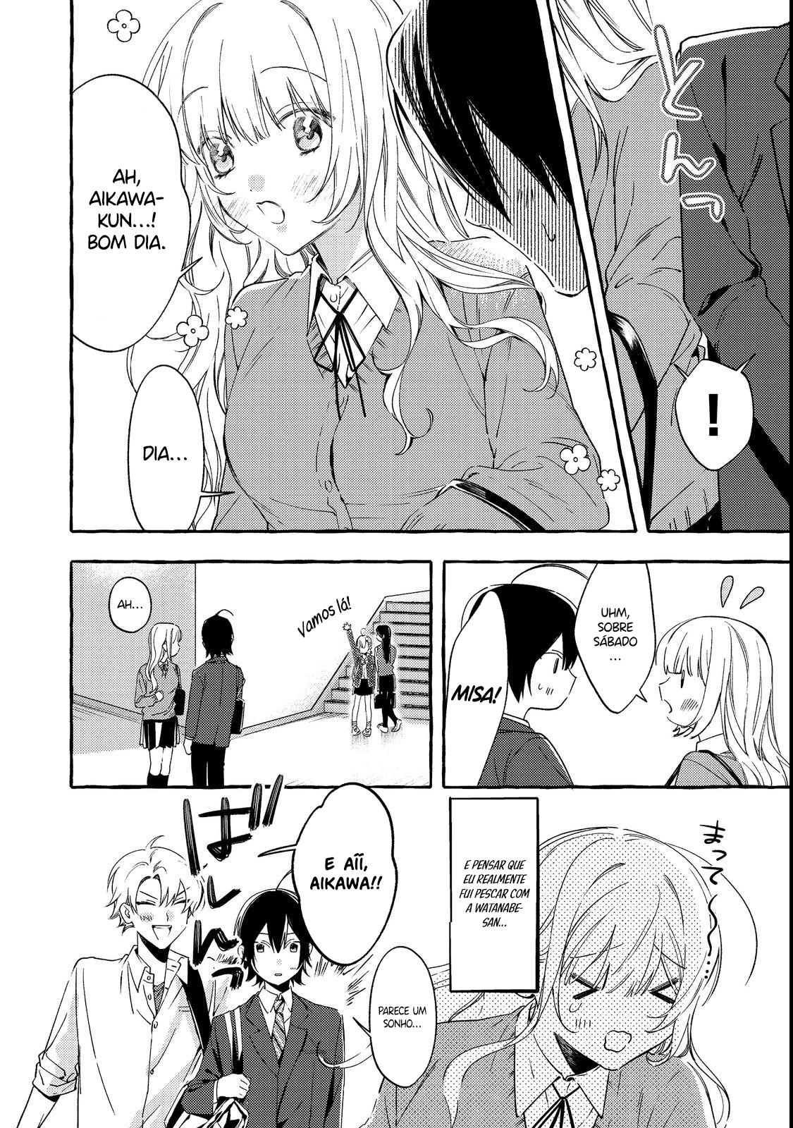 Watanabe-san, A Musa Da Escola, Por Algum Motivo Pergunta Meus Planos Toda Semana Capítulo 2 Página 4