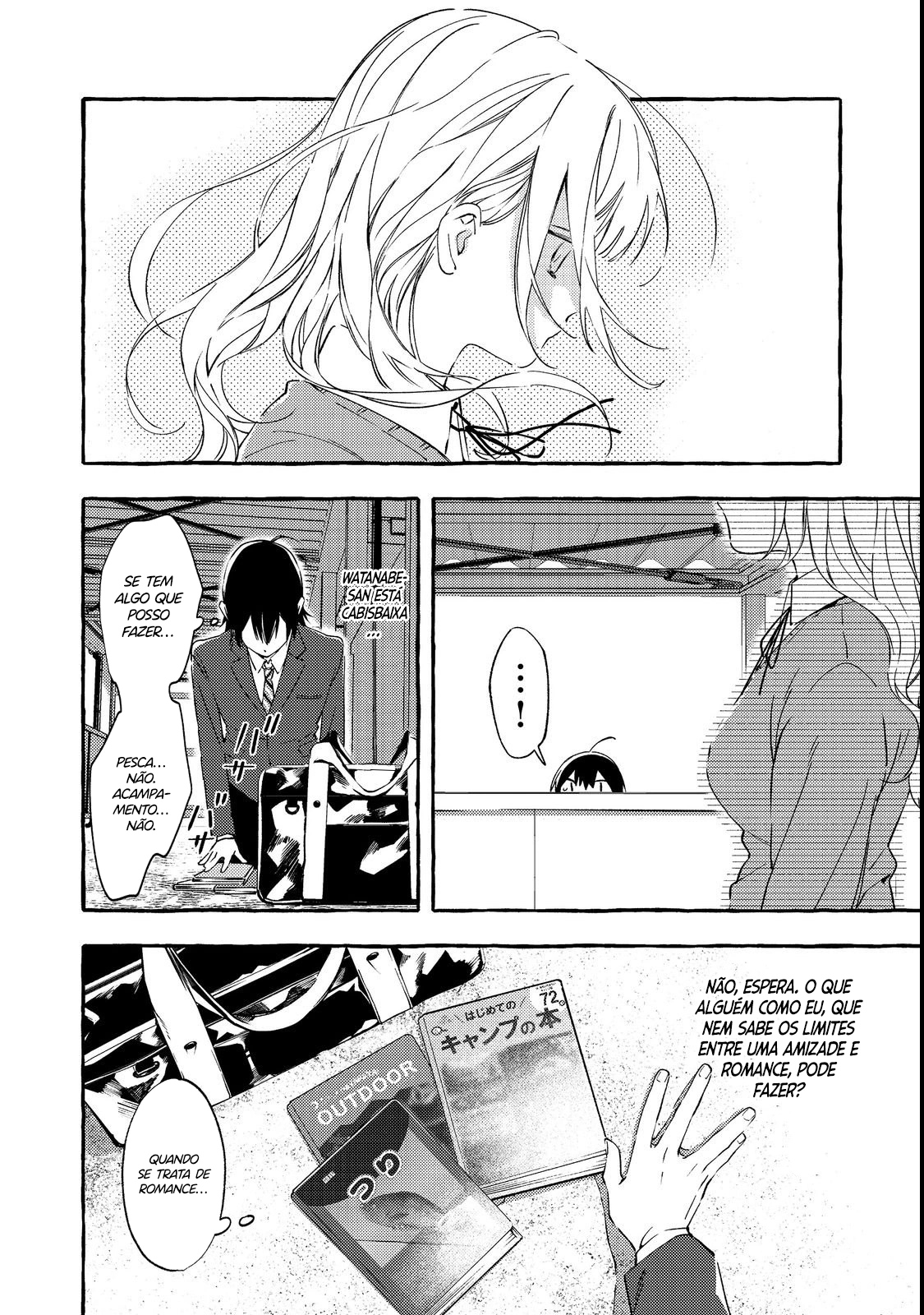Watanabe-san, A Musa Da Escola, Por Algum Motivo Pergunta Meus Planos Toda Semana Capítulo 2 Página 18