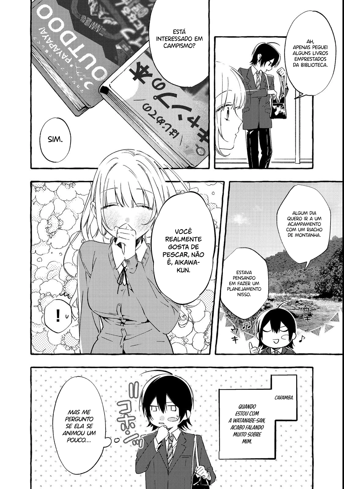 Watanabe-san, A Musa Da Escola, Por Algum Motivo Pergunta Meus Planos Toda Semana Capítulo 2 Página 22