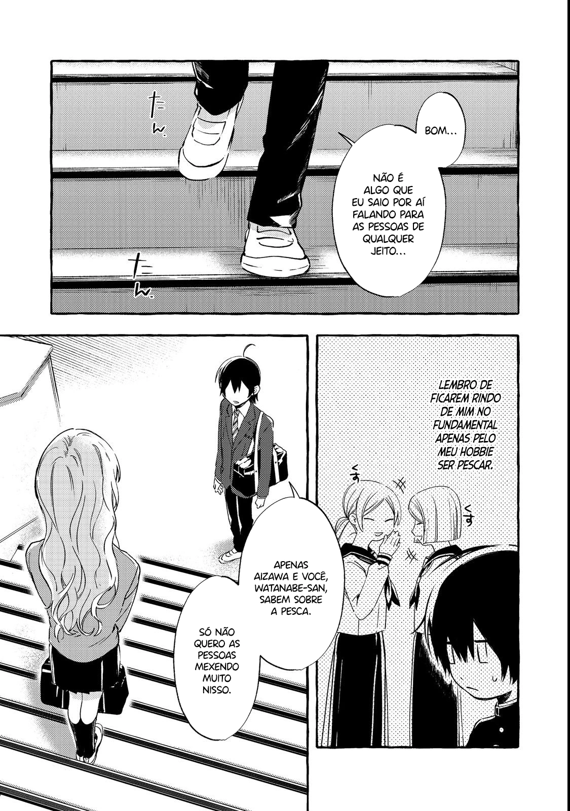 Watanabe-san, A Musa Da Escola, Por Algum Motivo Pergunta Meus Planos Toda Semana Capítulo 2 Página 23