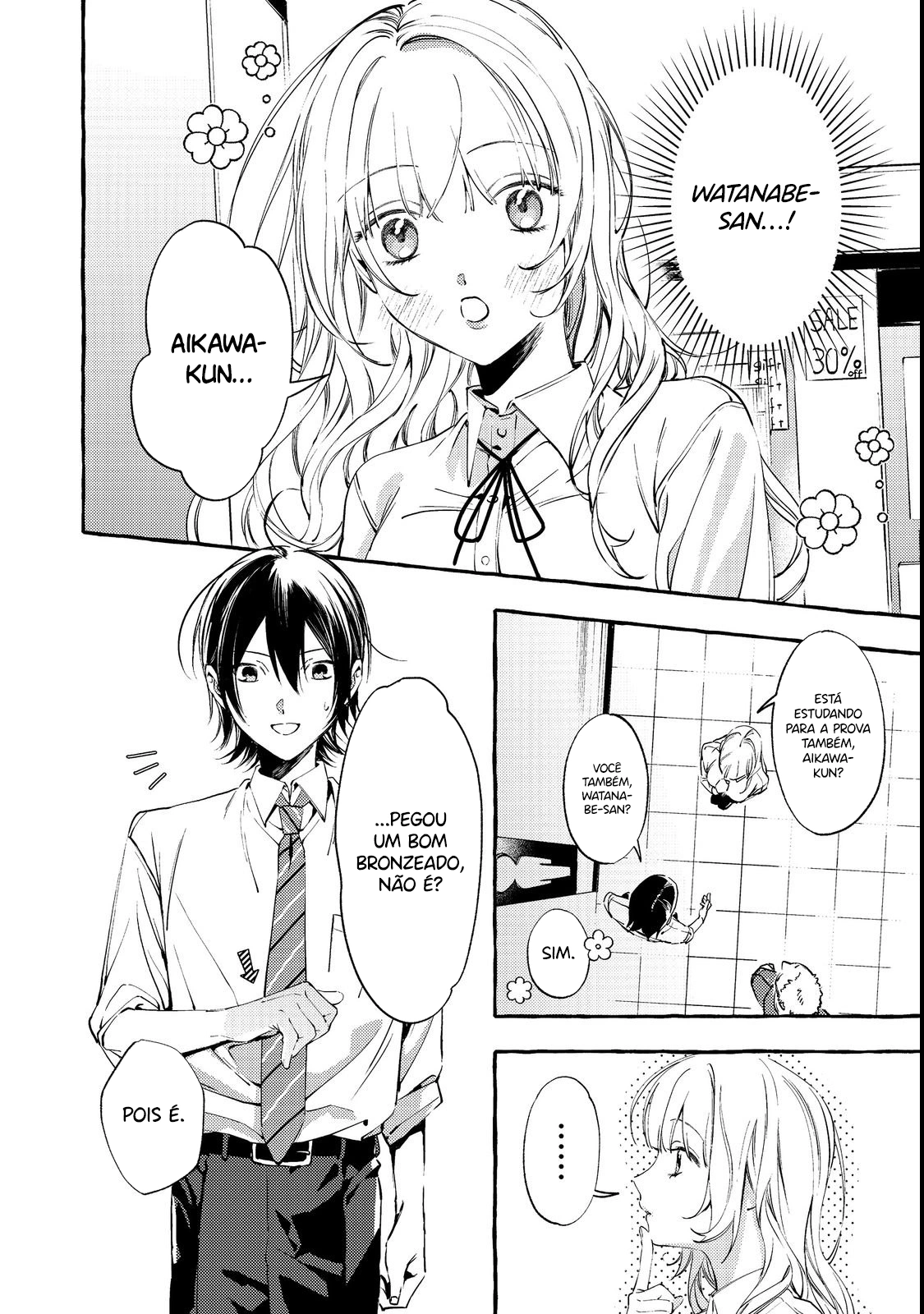 Watanabe-san, A Musa Da Escola, Por Algum Motivo Pergunta Meus Planos Toda Semana Capítulo 3 Página 5
