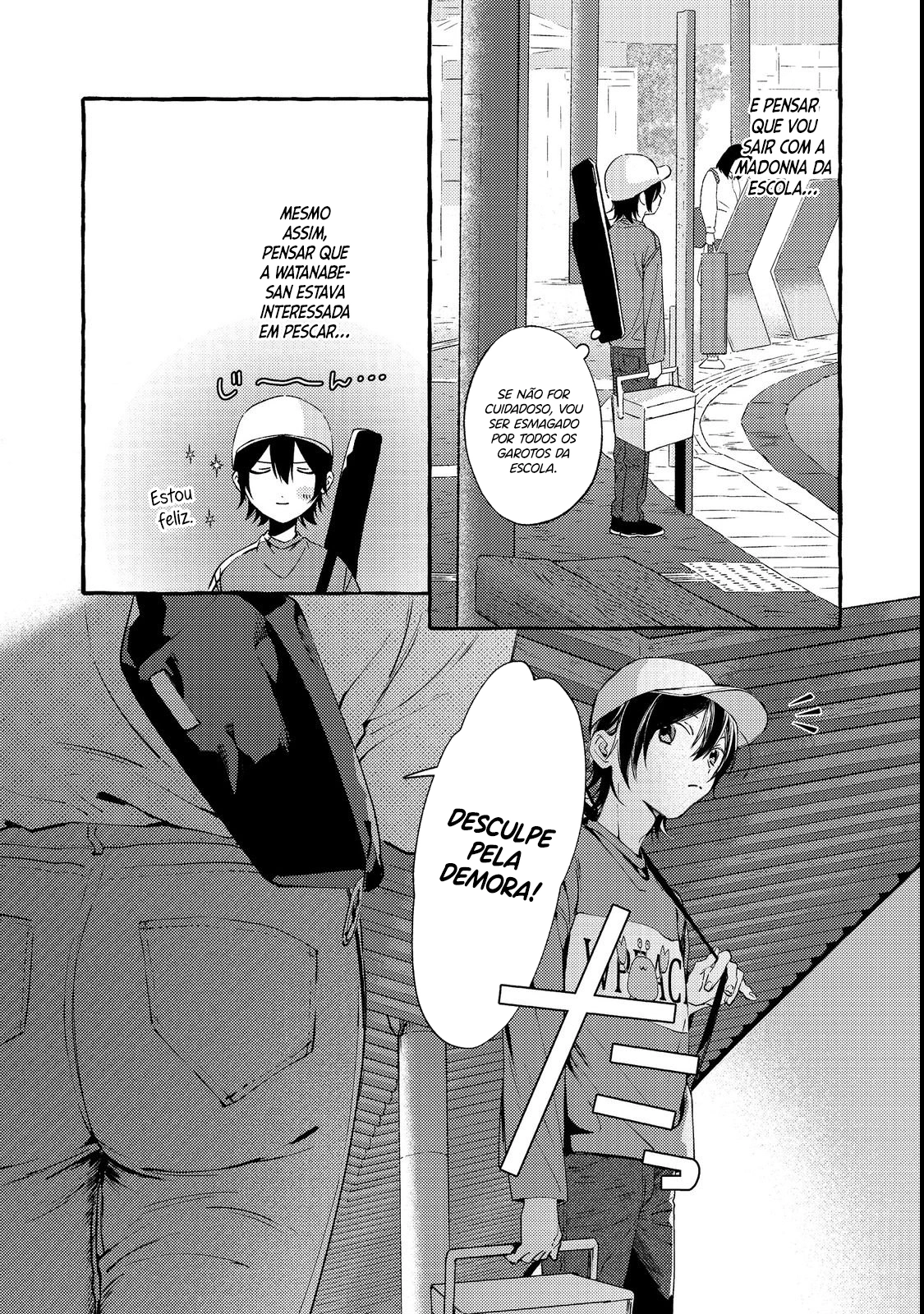 Watanabe-san, A Musa Da Escola, Por Algum Motivo Pergunta Meus Planos Toda Semana Capítulo 3 Página 10