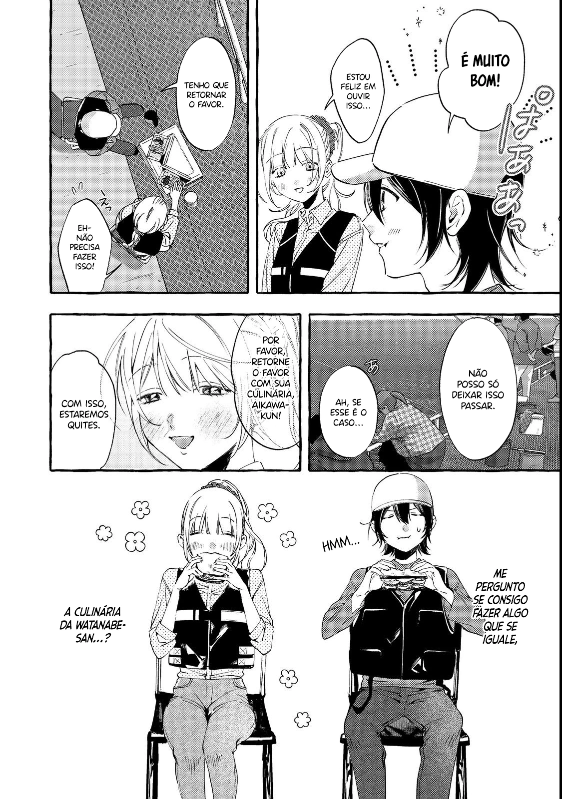 Watanabe-san, A Musa Da Escola, Por Algum Motivo Pergunta Meus Planos Toda Semana Capítulo 3 Página 25