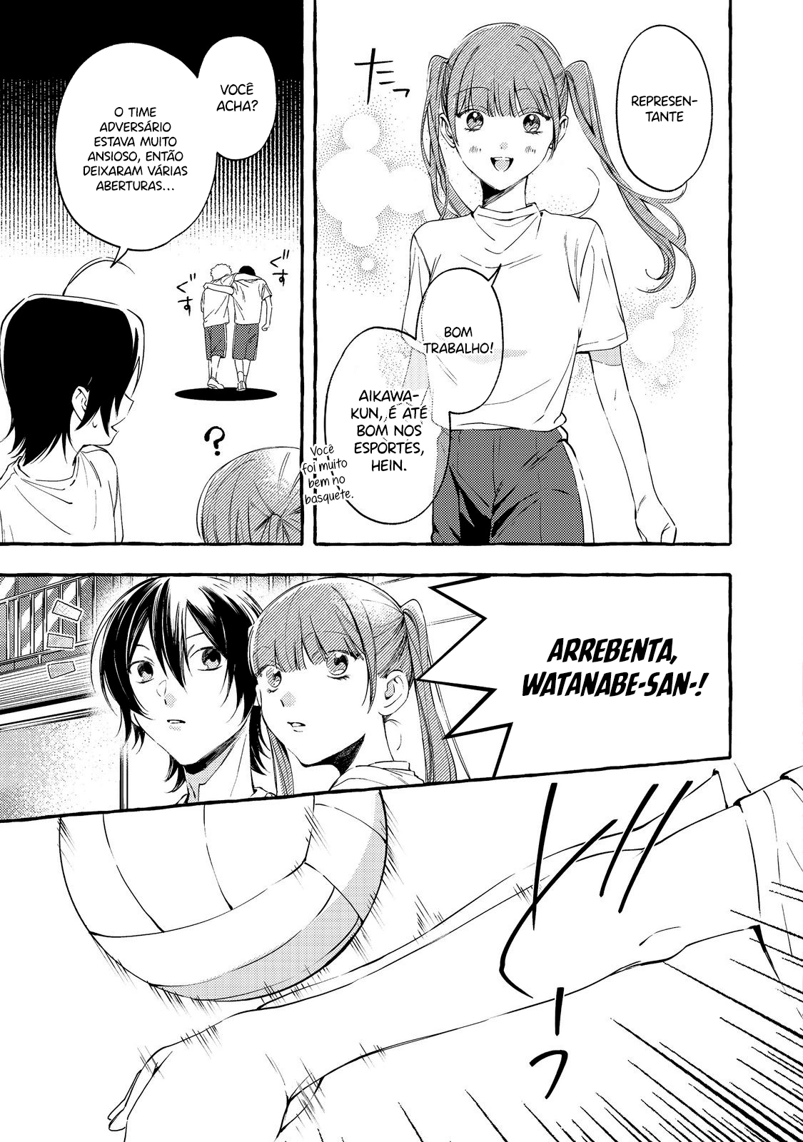 Watanabe-san, A Musa Da Escola, Por Algum Motivo Pergunta Meus Planos Toda Semana Capítulo 4 Página 6