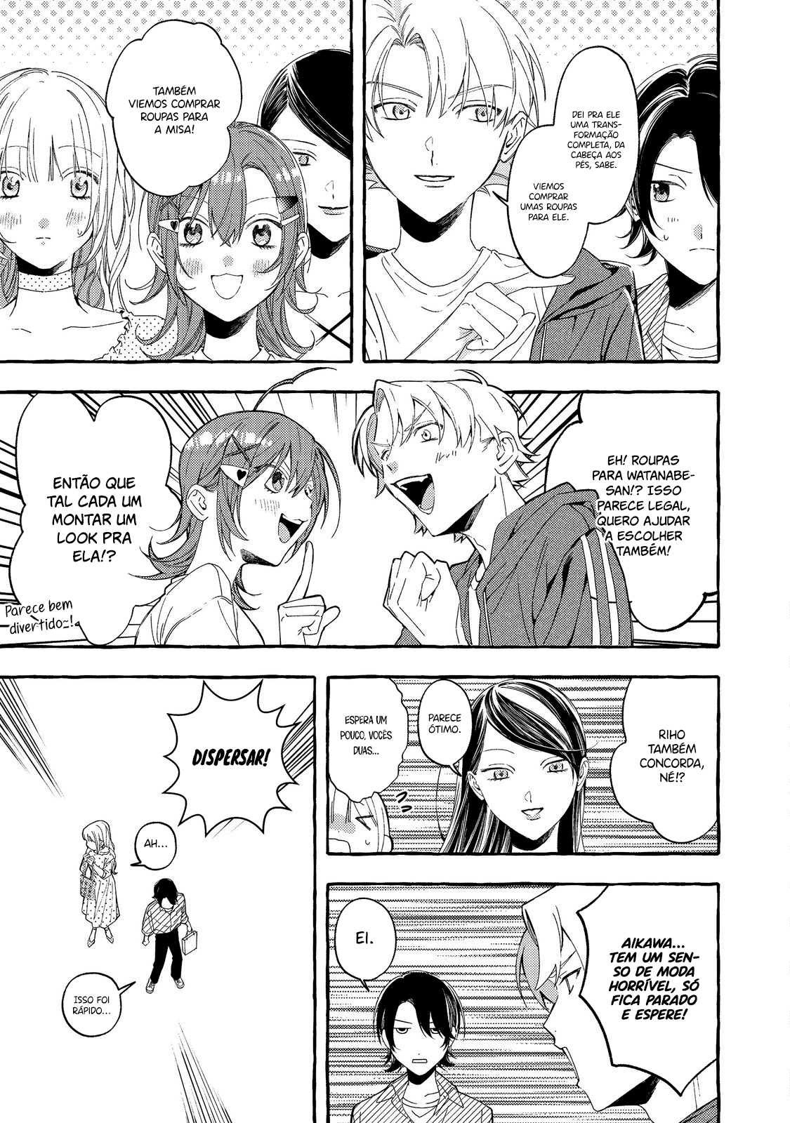 Watanabe-san, A Musa Da Escola, Por Algum Motivo Pergunta Meus Planos Toda Semana Capítulo 4 Página 18