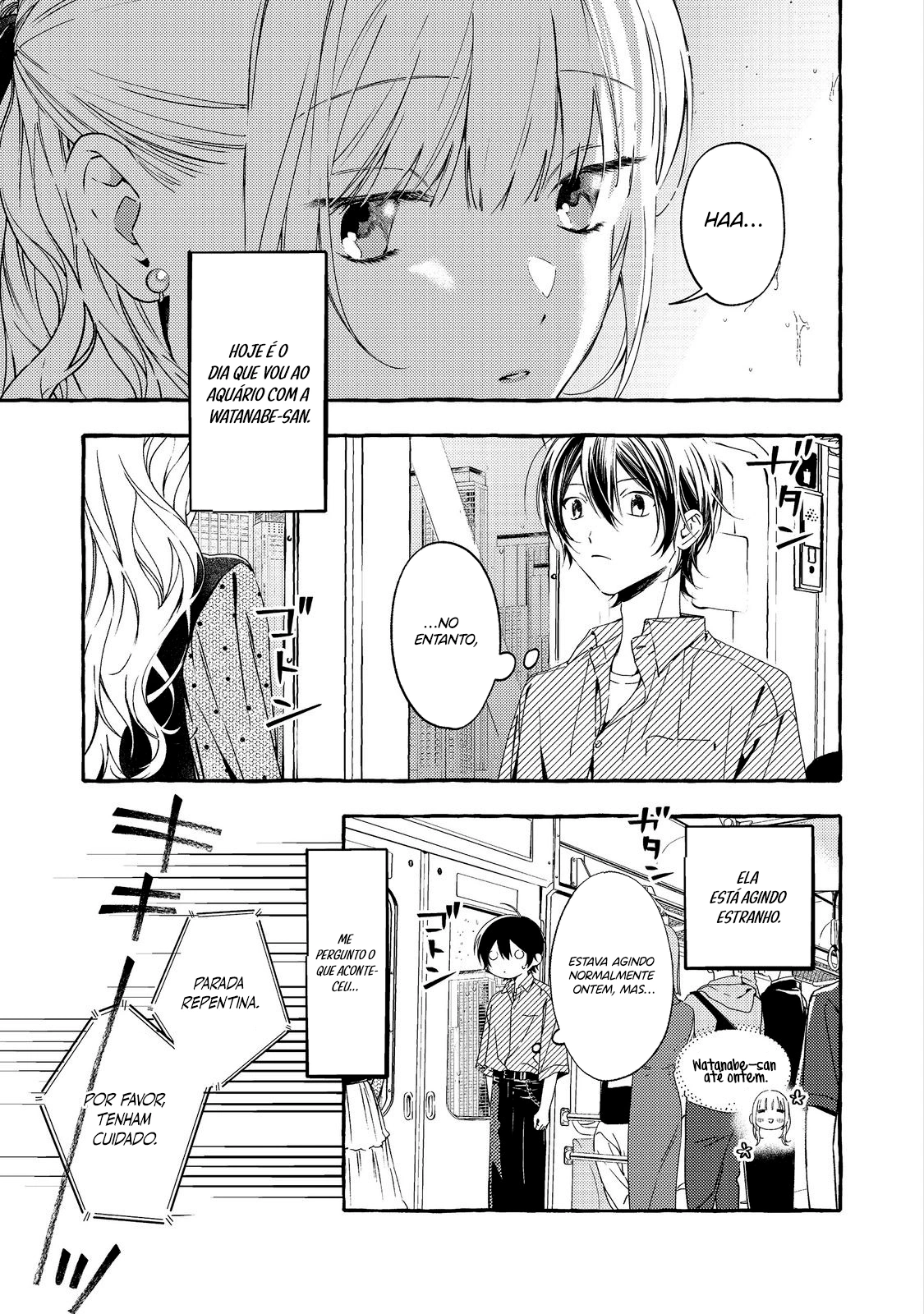 Watanabe-san, A Musa Da Escola, Por Algum Motivo Pergunta Meus Planos Toda Semana Capítulo 5 Página 4