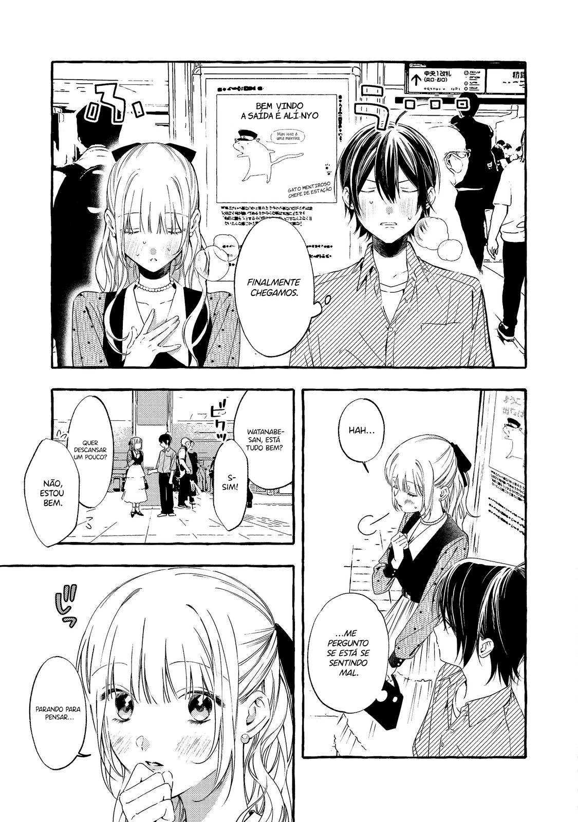 Watanabe-san, A Musa Da Escola, Por Algum Motivo Pergunta Meus Planos Toda Semana Capítulo 5 Página 6