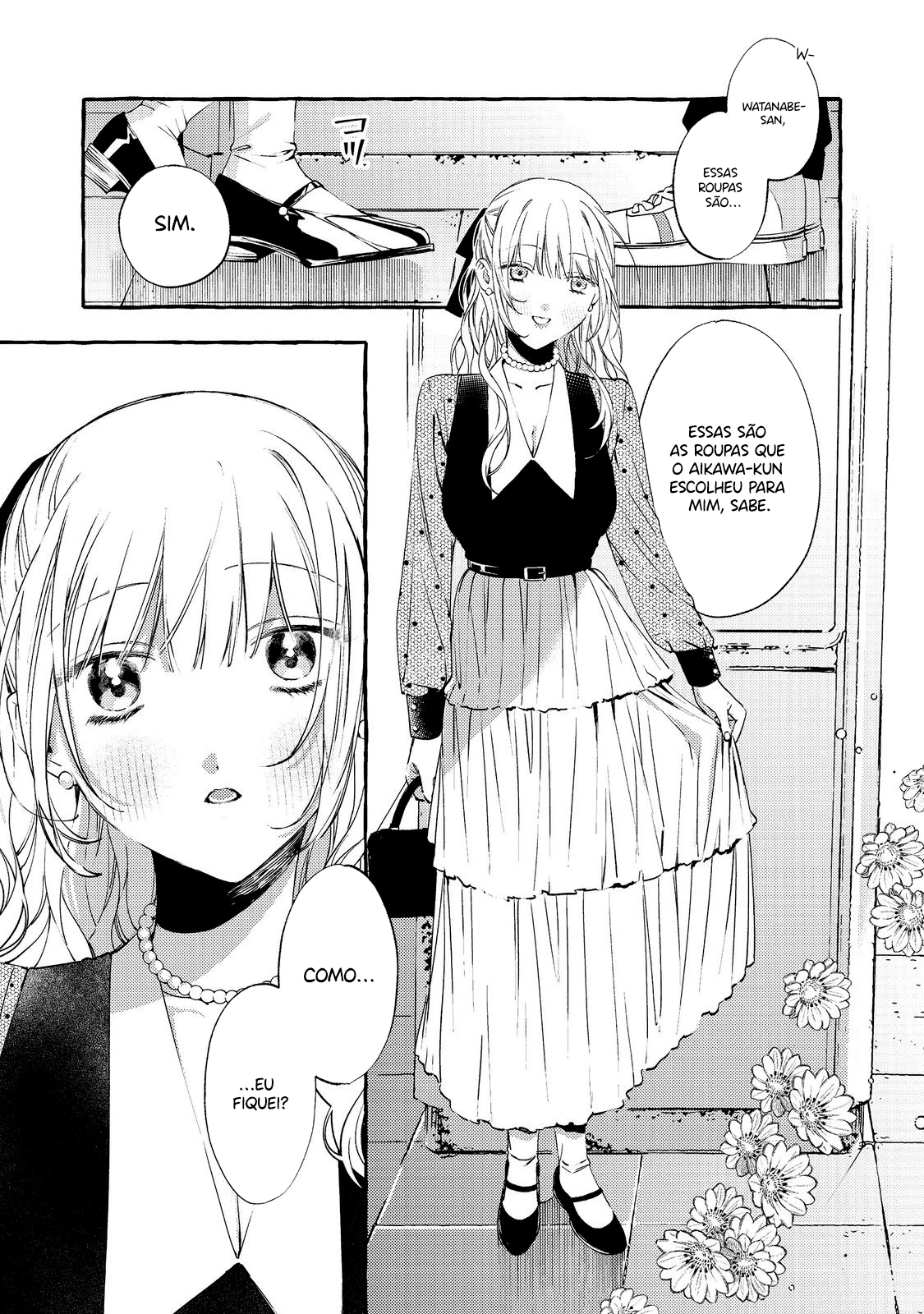 Watanabe-san, A Musa Da Escola, Por Algum Motivo Pergunta Meus Planos Toda Semana Capítulo 5 Página 8