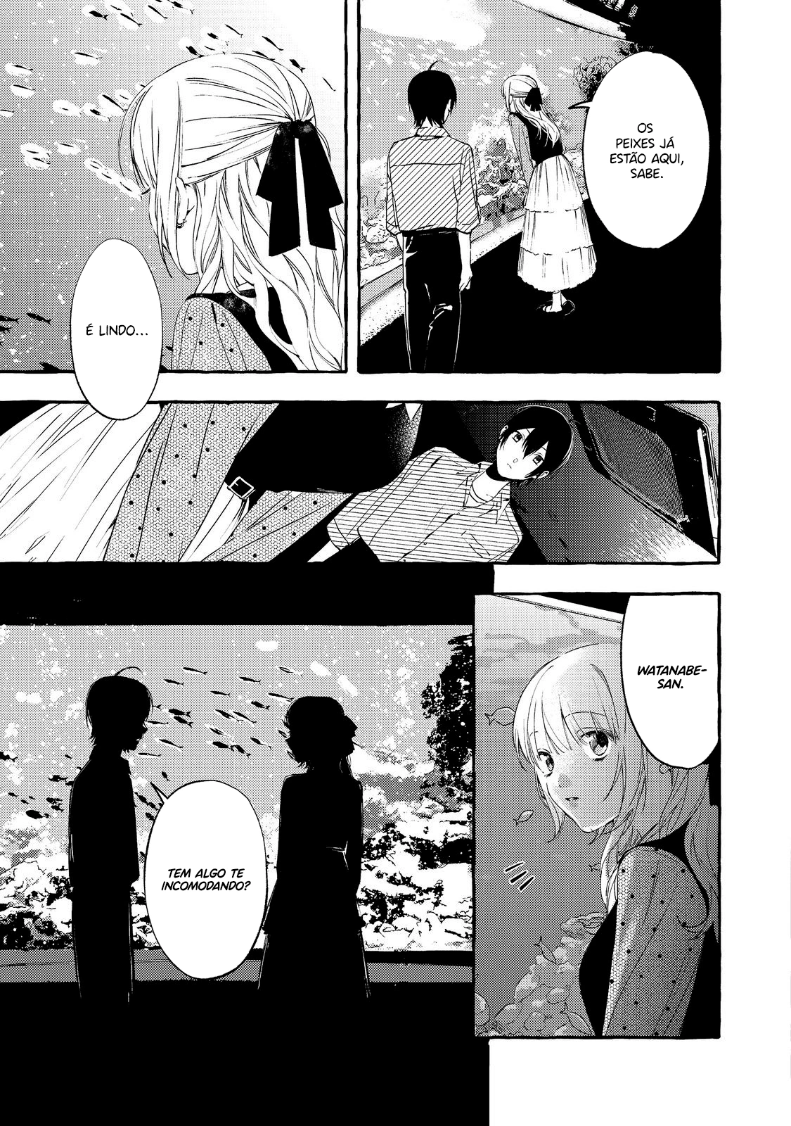 Watanabe-san, A Musa Da Escola, Por Algum Motivo Pergunta Meus Planos Toda Semana Capítulo 5 Página 14