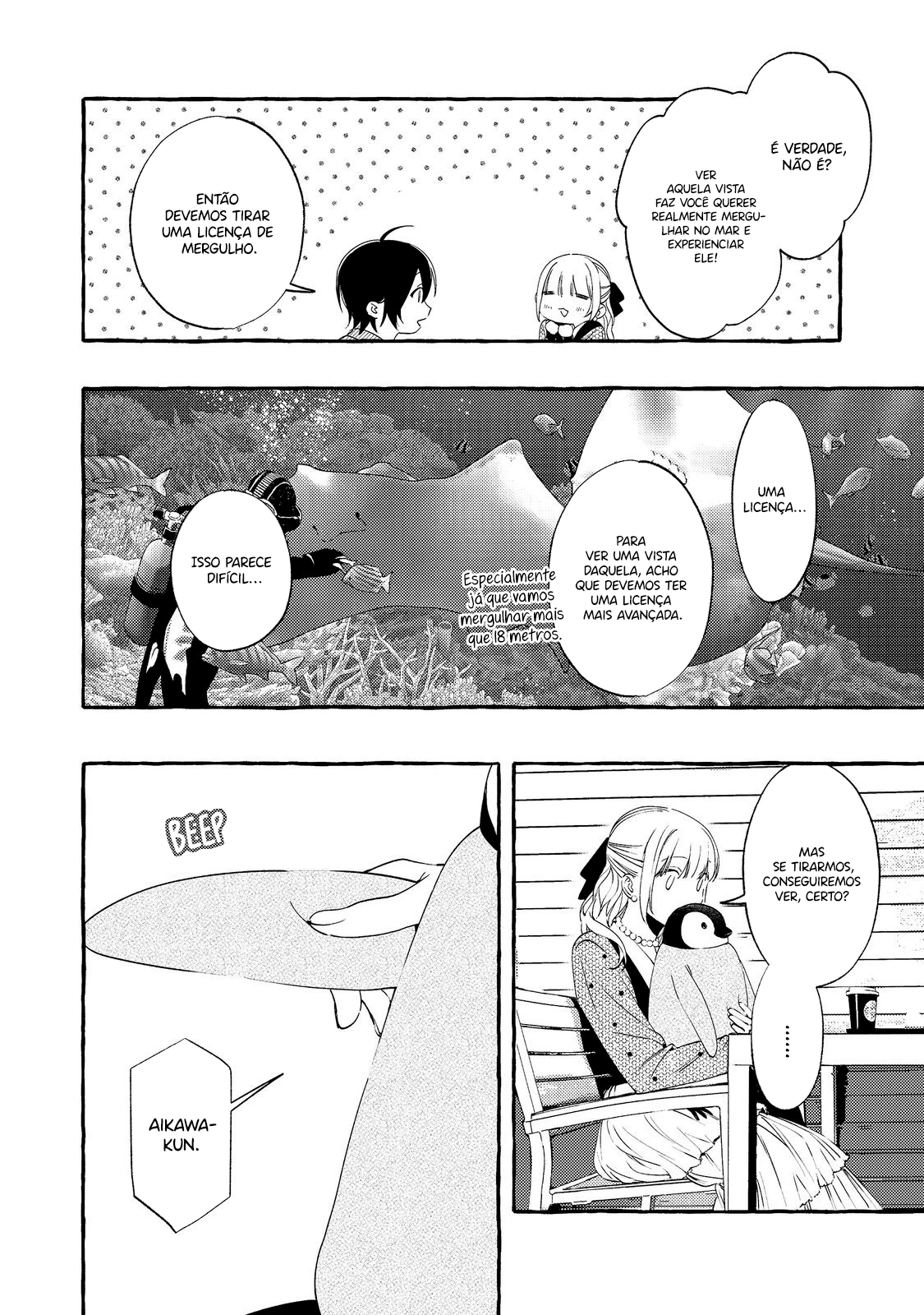 Watanabe-san, A Musa Da Escola, Por Algum Motivo Pergunta Meus Planos Toda Semana Capítulo 5 Página 26
