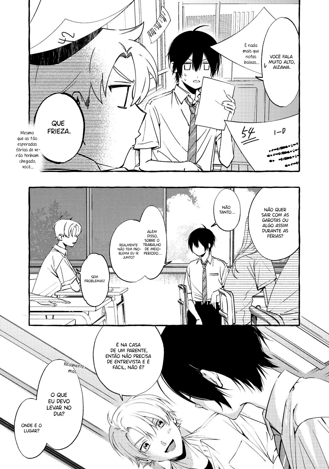 Watanabe-san, A Musa Da Escola, Por Algum Motivo Pergunta Meus Planos Toda Semana Capítulo 6 Página 6