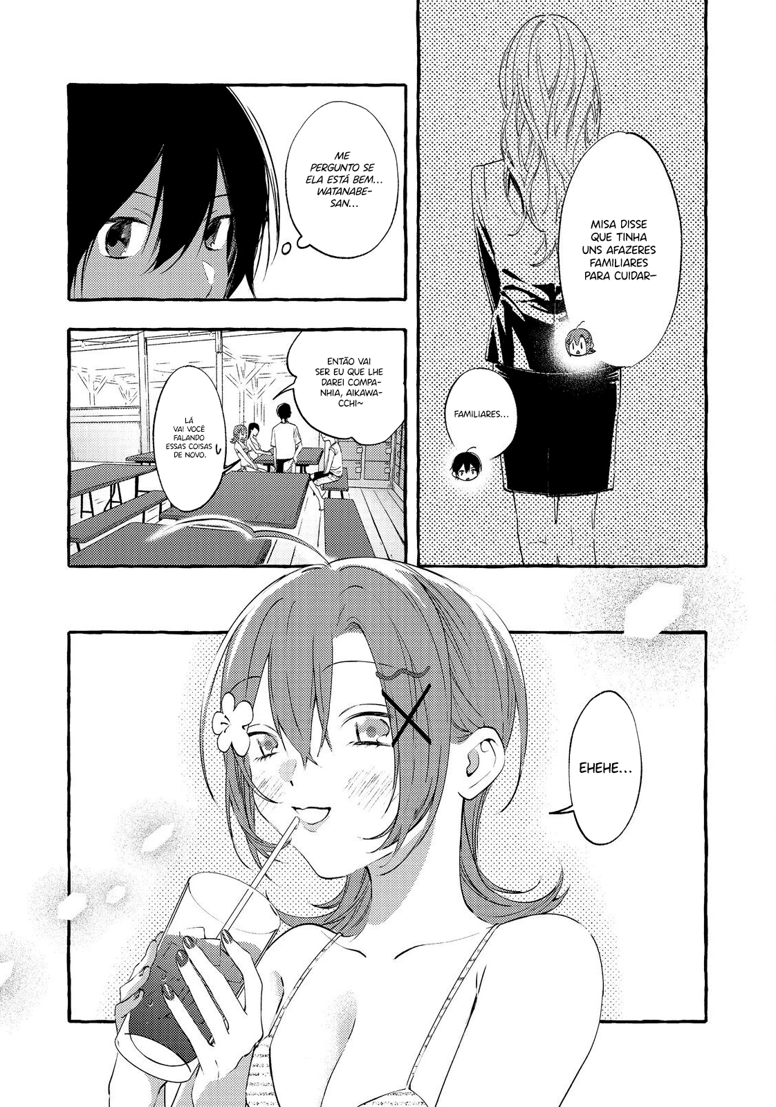 Watanabe-san, A Musa Da Escola, Por Algum Motivo Pergunta Meus Planos Toda Semana Capítulo 6 Página 12