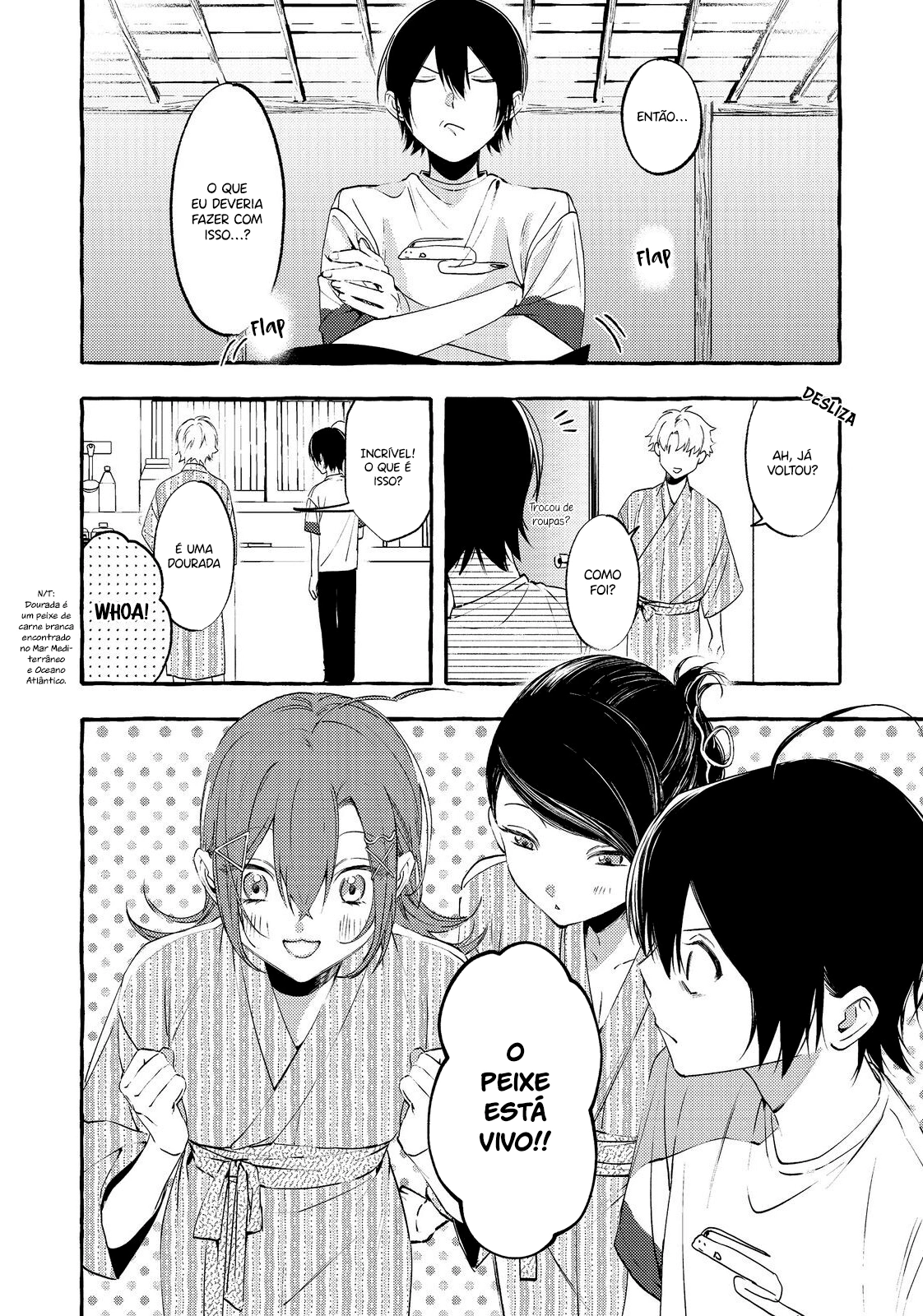 Watanabe-san, A Musa Da Escola, Por Algum Motivo Pergunta Meus Planos Toda Semana Capítulo 6 Página 17