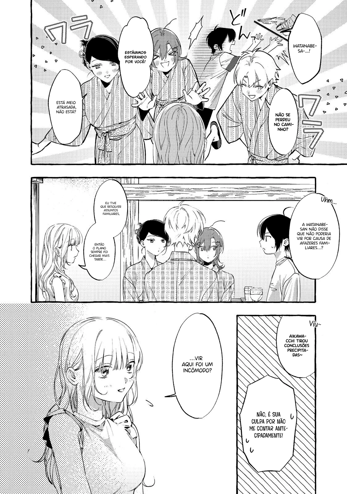 Watanabe-san, A Musa Da Escola, Por Algum Motivo Pergunta Meus Planos Toda Semana Capítulo 6 Página 25