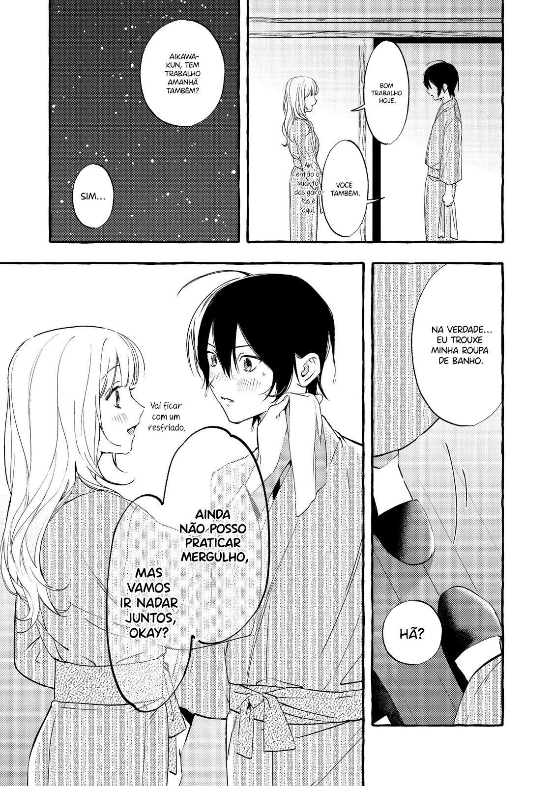Watanabe-san, A Musa Da Escola, Por Algum Motivo Pergunta Meus Planos Toda Semana Capítulo 6 Página 34