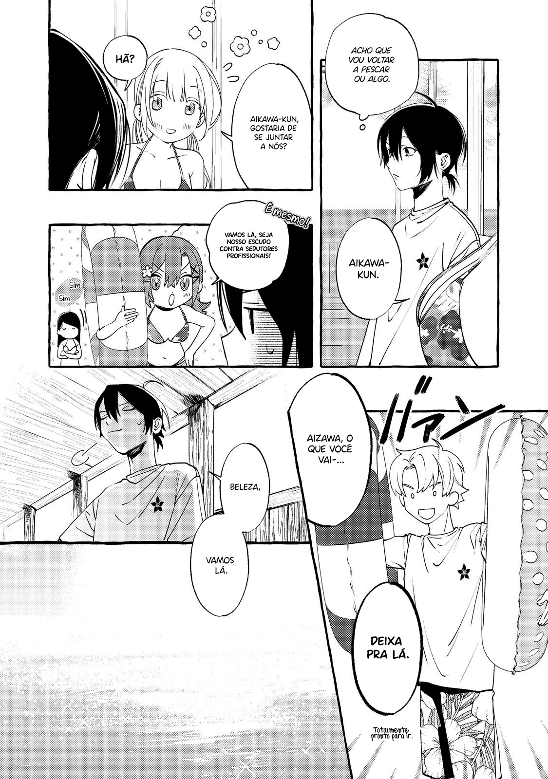 Watanabe-san, A Musa Da Escola, Por Algum Motivo Pergunta Meus Planos Toda Semana Capítulo 7 Página 7