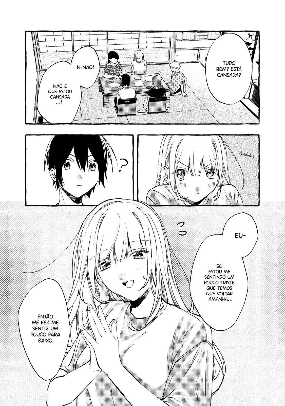 Watanabe-san, A Musa Da Escola, Por Algum Motivo Pergunta Meus Planos Toda Semana Capítulo 7 Página 32