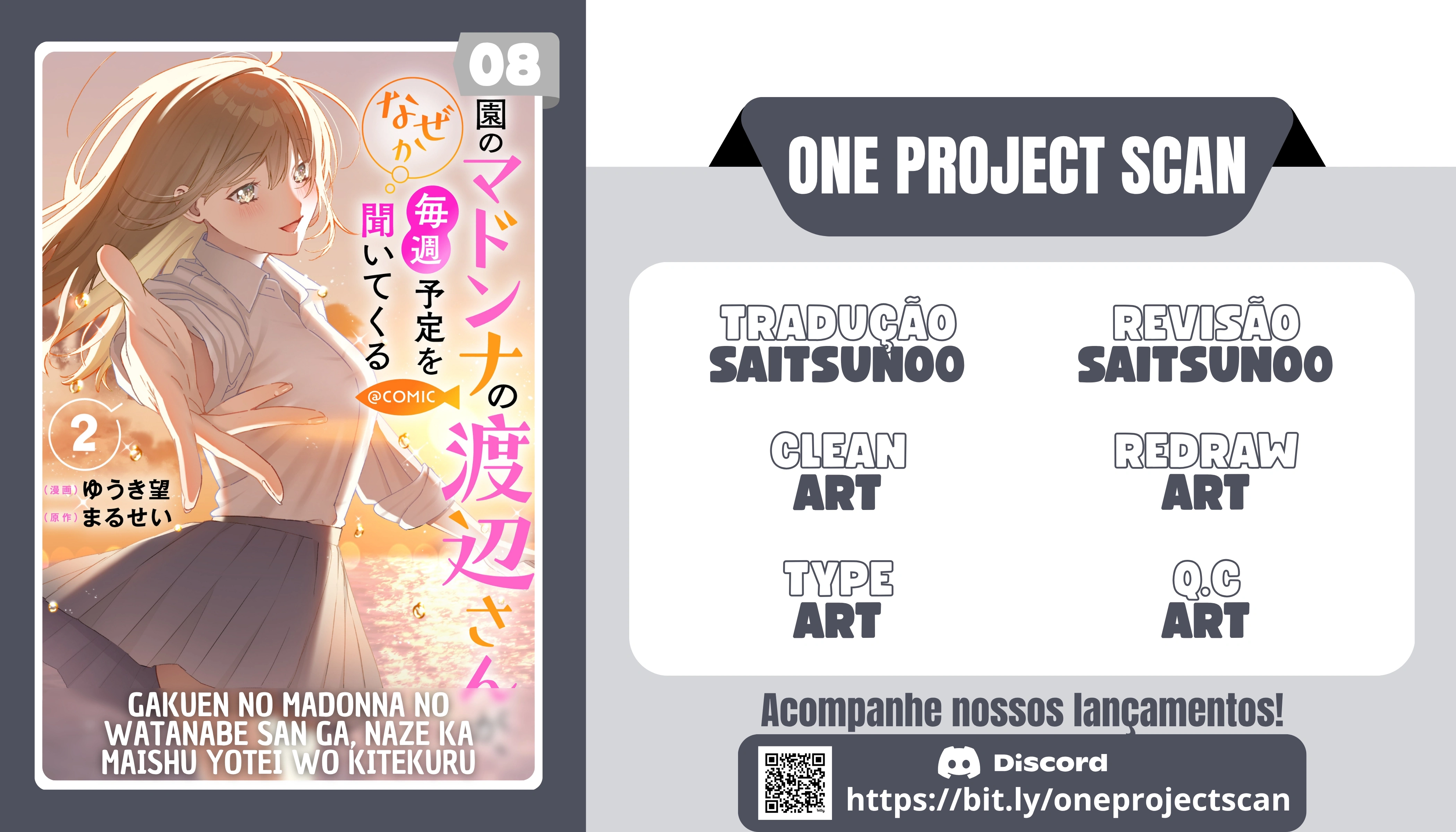 Watanabe-san, A Musa Da Escola, Por Algum Motivo Pergunta Meus Planos Toda Semana Capítulo 8 Página 1