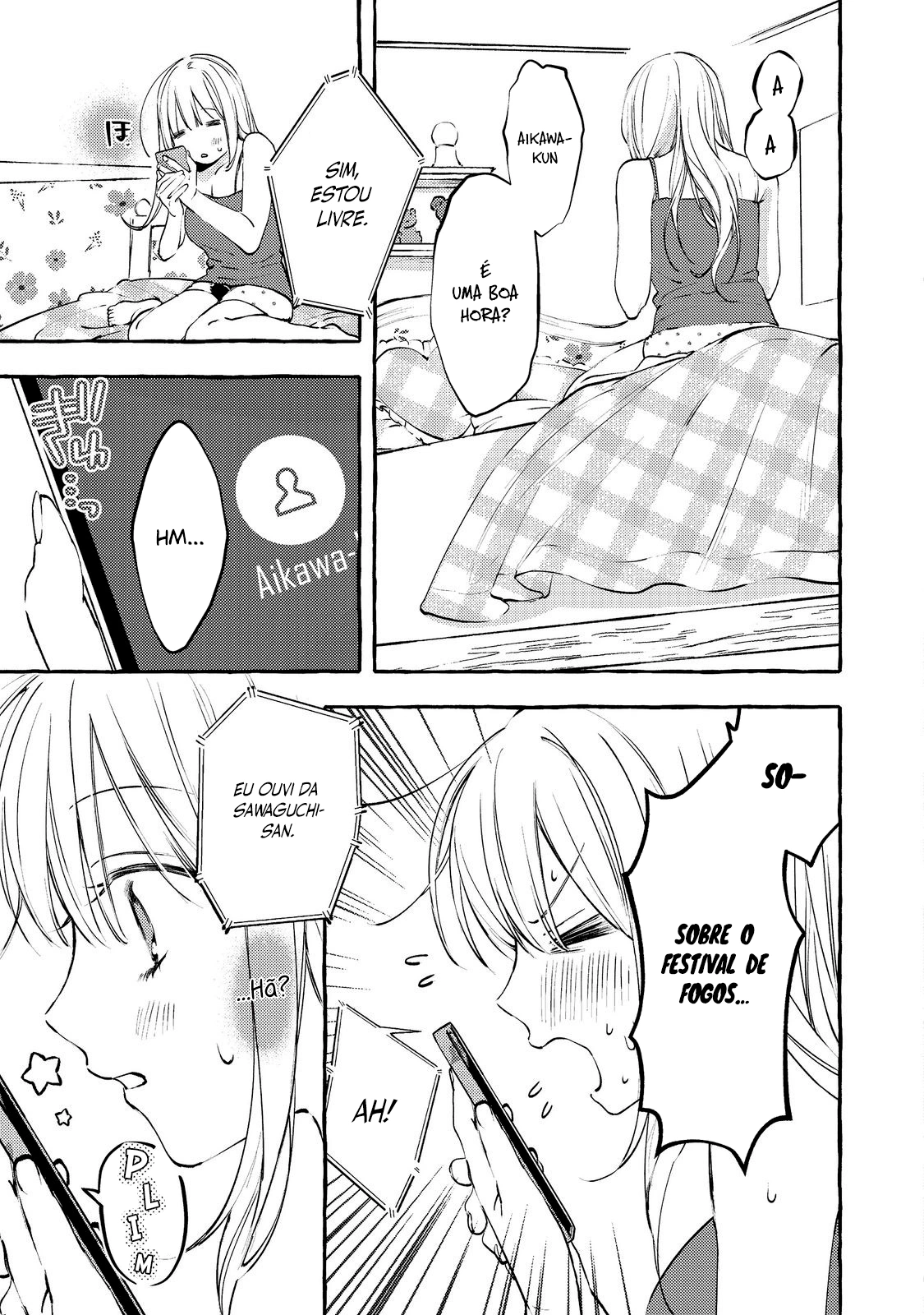 Watanabe-san, A Musa Da Escola, Por Algum Motivo Pergunta Meus Planos Toda Semana Capítulo 9 Página 4