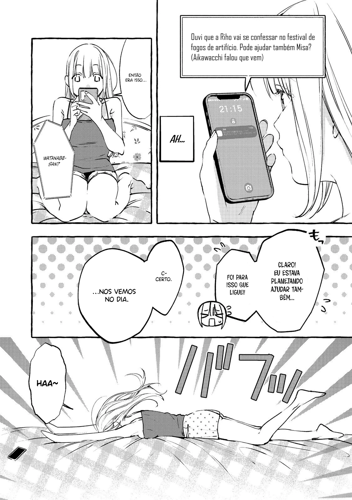 Watanabe-san, A Musa Da Escola, Por Algum Motivo Pergunta Meus Planos Toda Semana Capítulo 9 Página 5