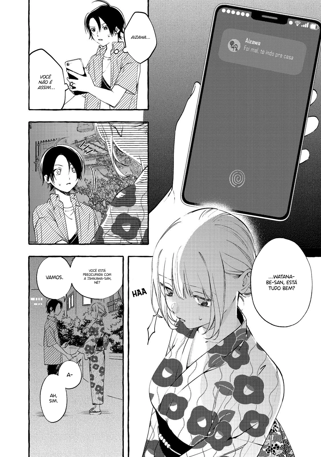 Watanabe-san, A Musa Da Escola, Por Algum Motivo Pergunta Meus Planos Toda Semana Capítulo 10 Página 3