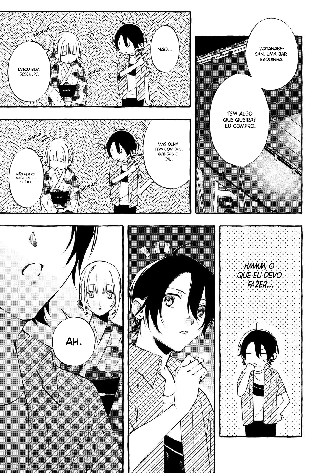 Watanabe-san, A Musa Da Escola, Por Algum Motivo Pergunta Meus Planos Toda Semana Capítulo 10 Página 14