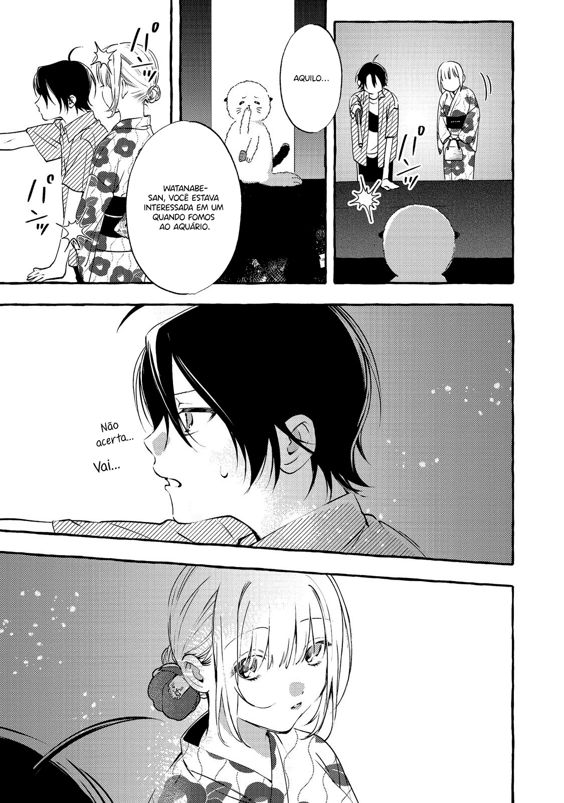 Watanabe-san, A Musa Da Escola, Por Algum Motivo Pergunta Meus Planos Toda Semana Capítulo 10 Página 16